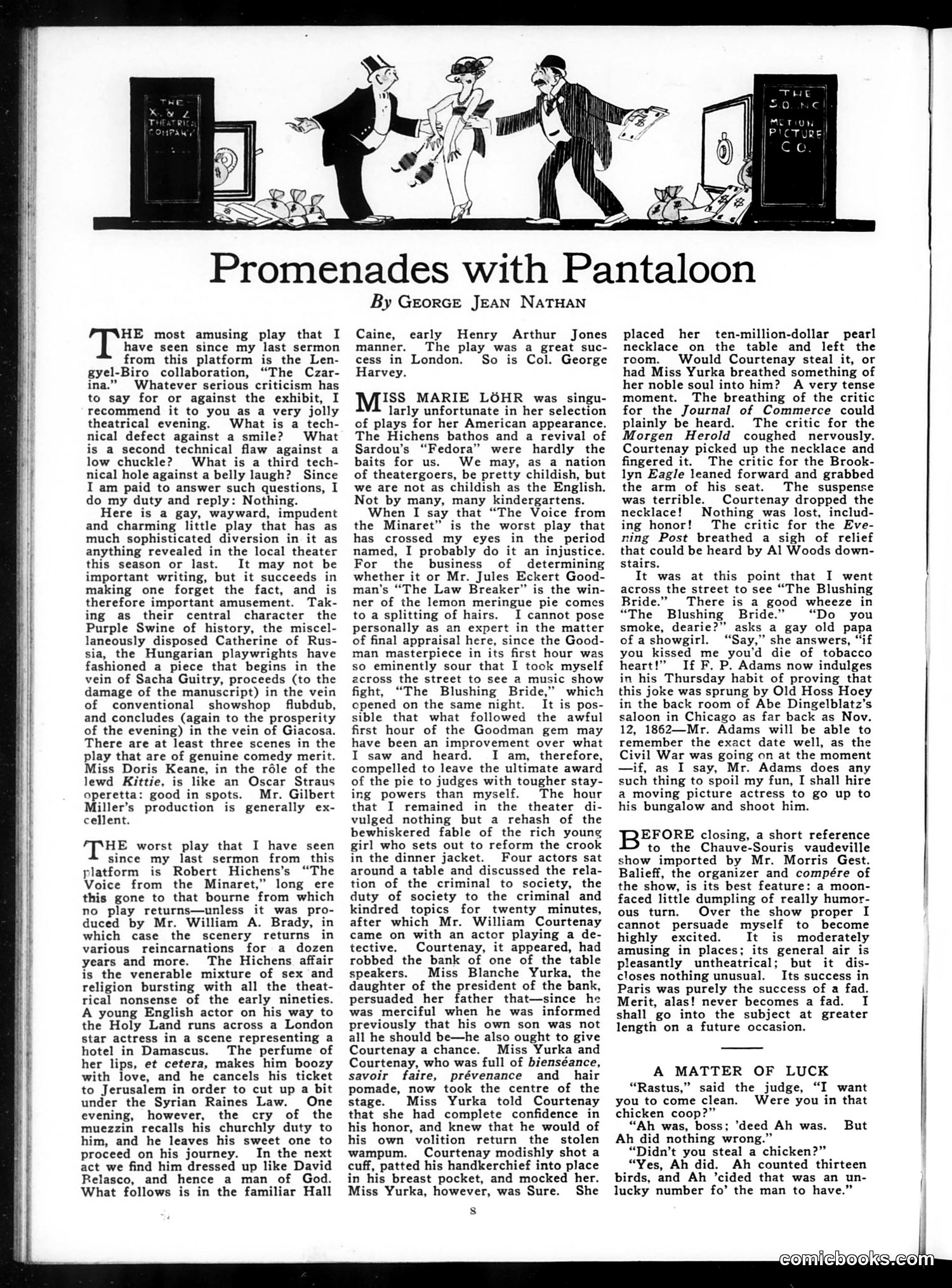Judge — March 11, 1922 — page 10: Judge, 1922-03-11