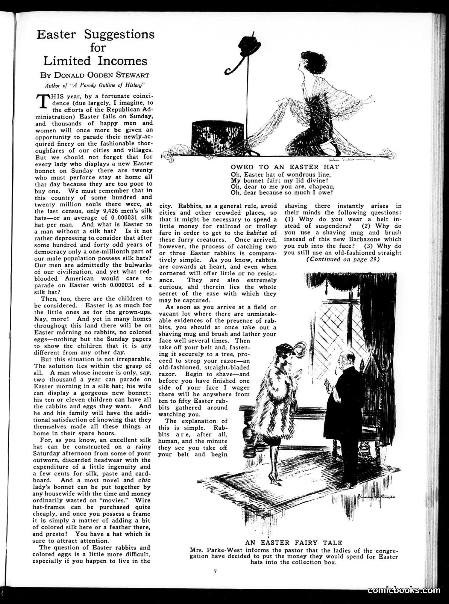 Judge — April 15, 1922 — page 9: Judge, 1922-04-15