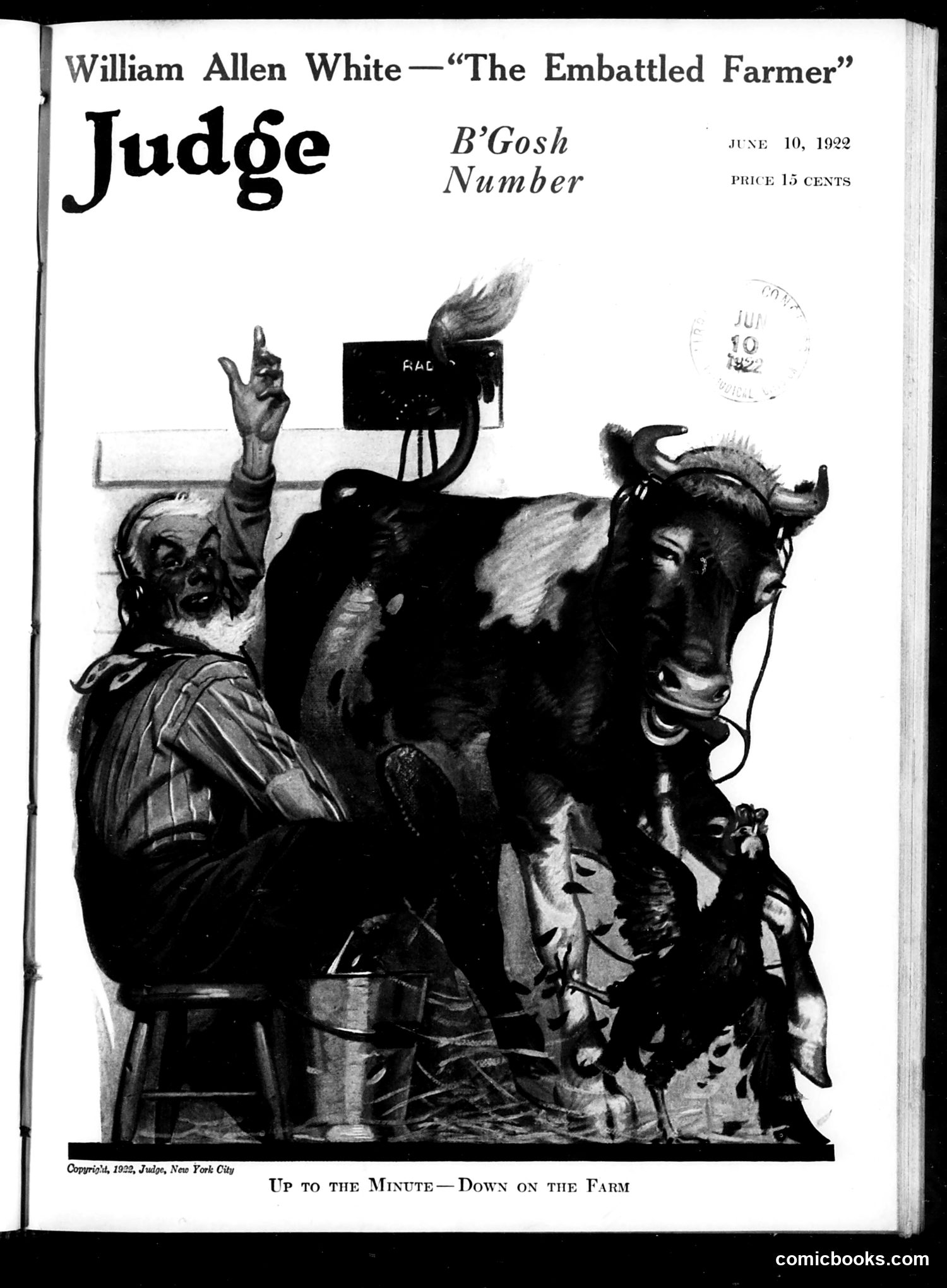 Judge — June 10, 1922 — page 1: Judge, 1922-06-10