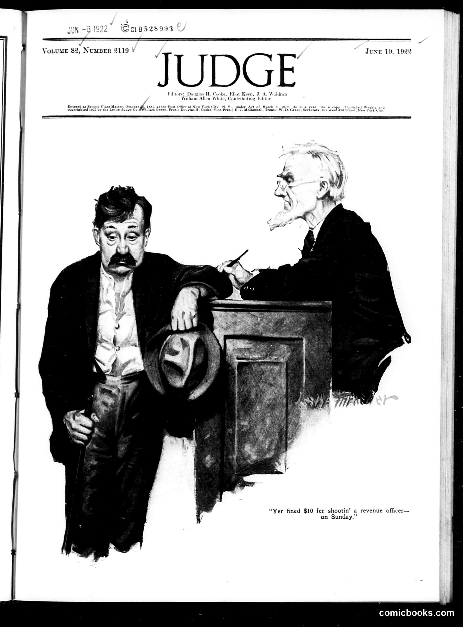 Judge — June 10, 1922 — page 3: Judge, 1922-06-10