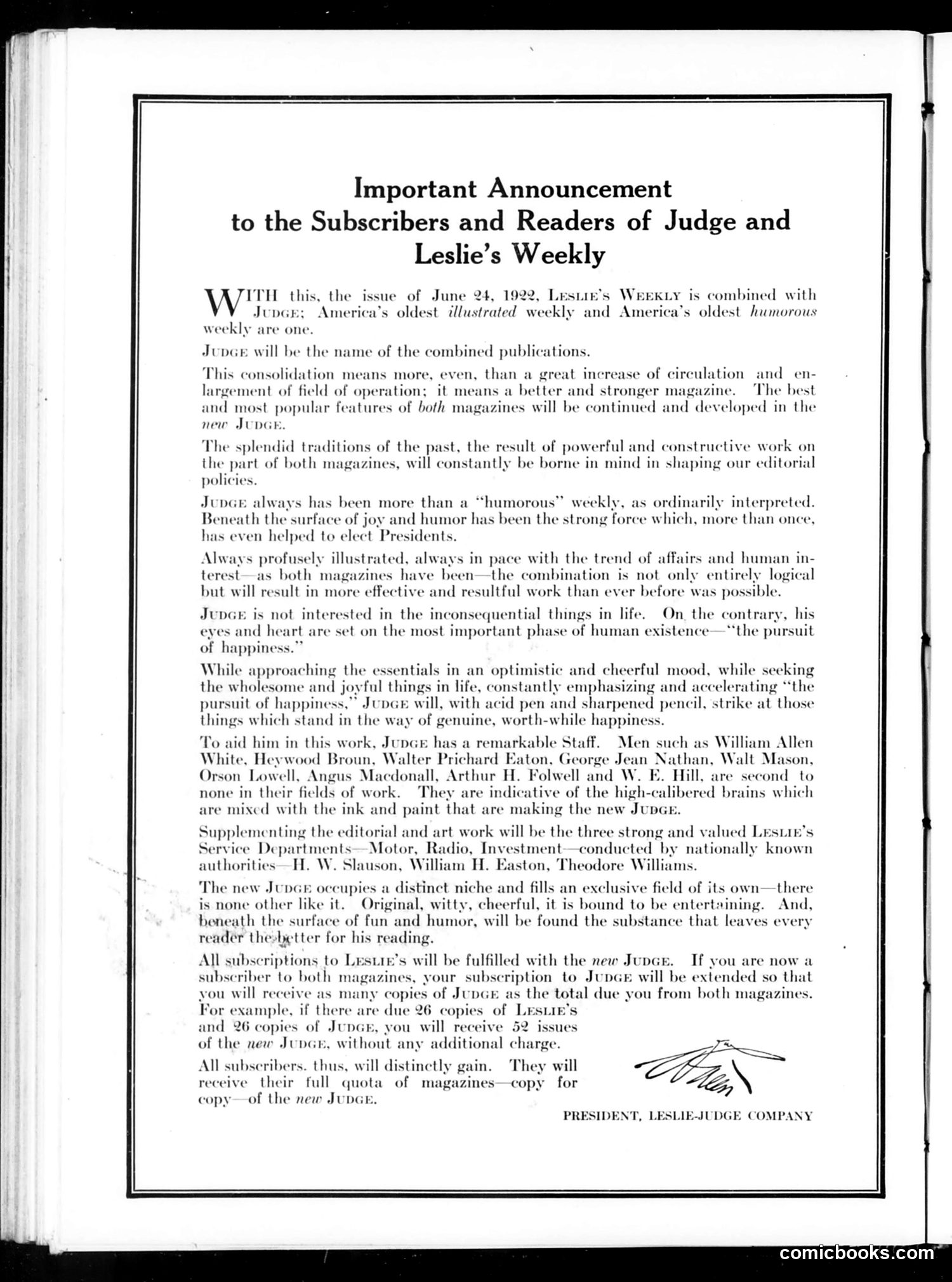 Judge — June 24, 1922 — page 2: Judge, 1922-06-24