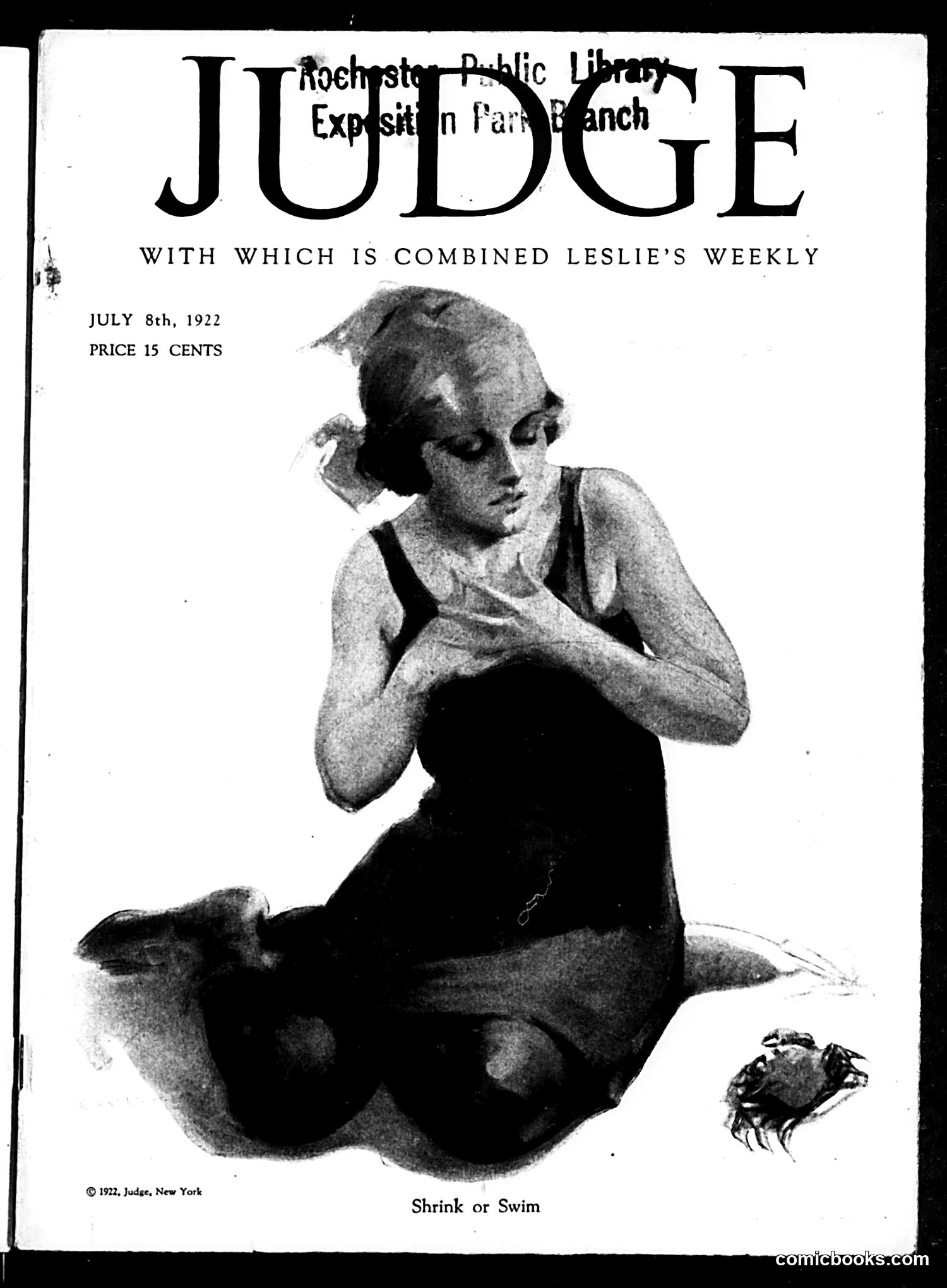 Judge — July 8, 1922 — page 1: Judge, 1922-07-08