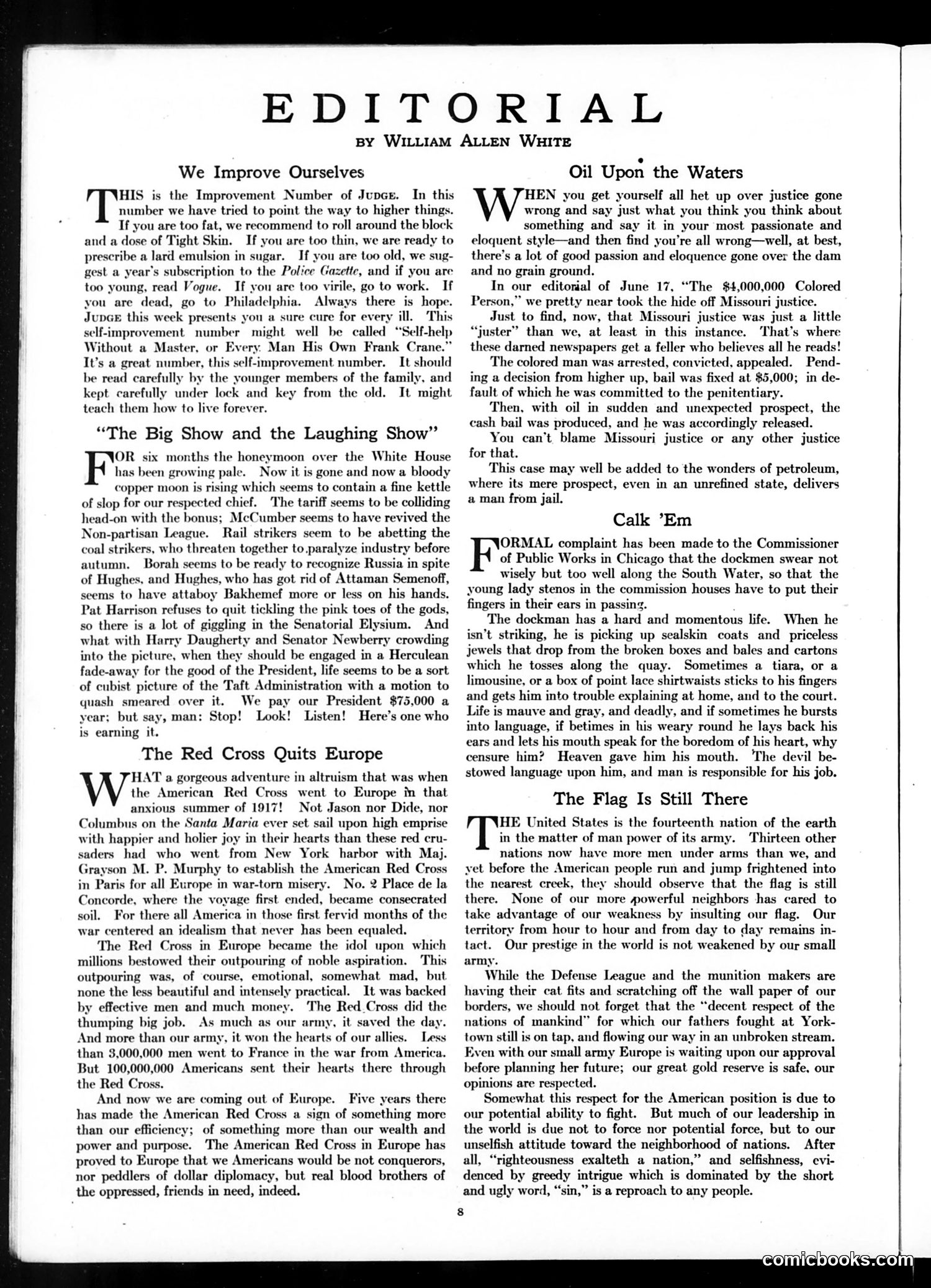 Judge — July 15, 1922 — page 10: Judge, 1922-07-15