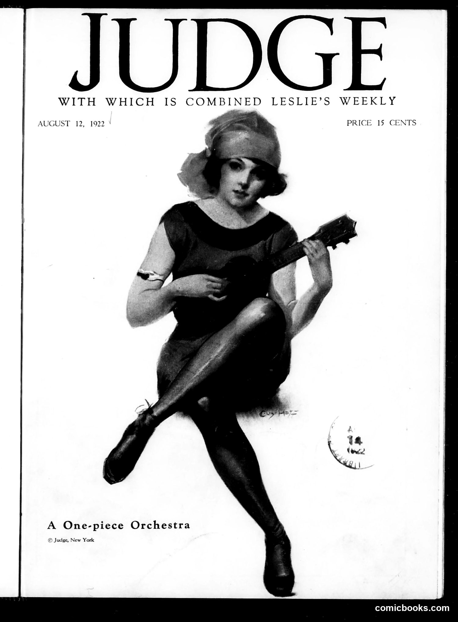 Judge — August 12, 1922 — page 1: Judge, 1922-08-12