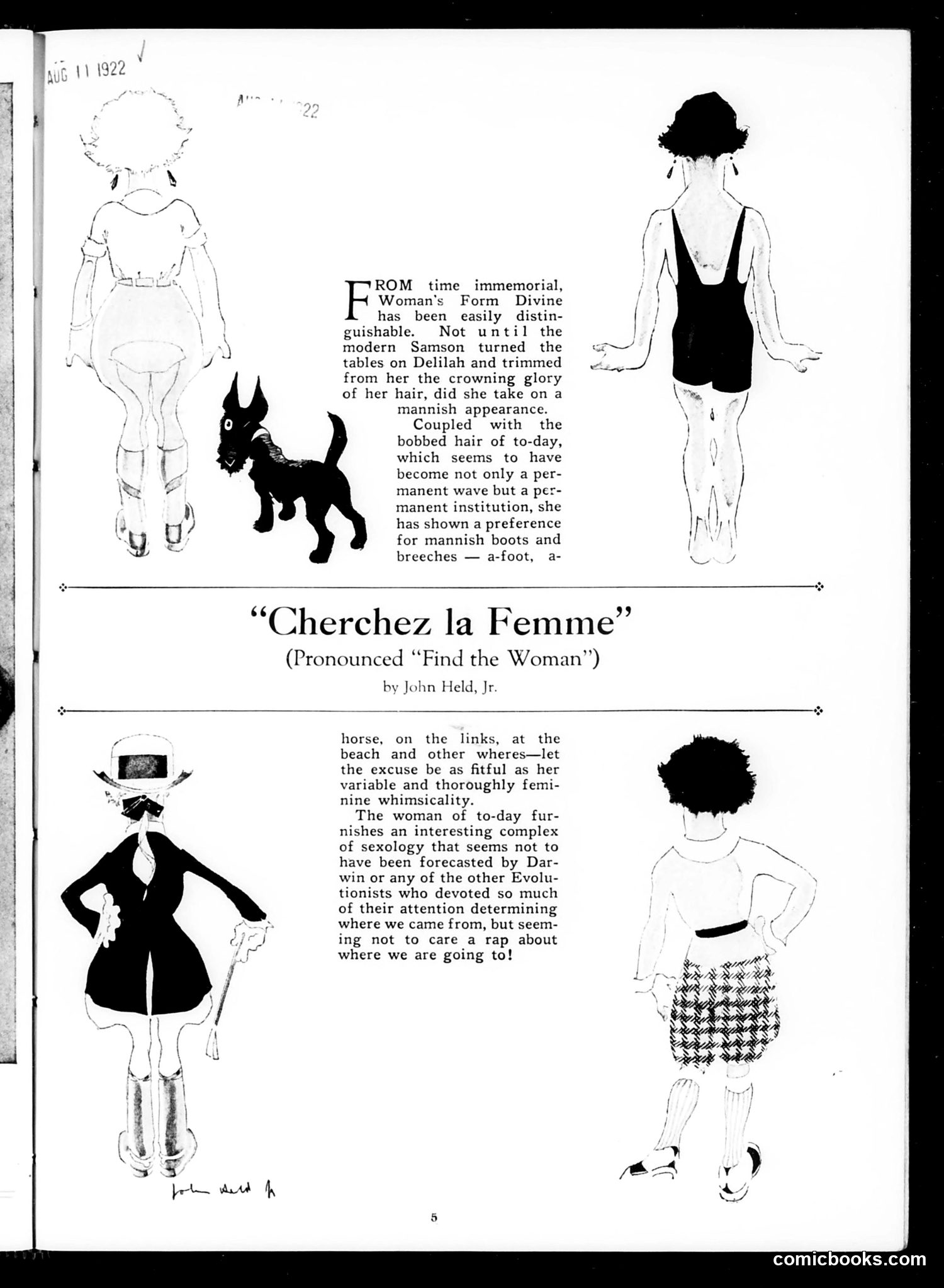 Judge — August 12, 1922 — page 7: Judge, 1922-08-12