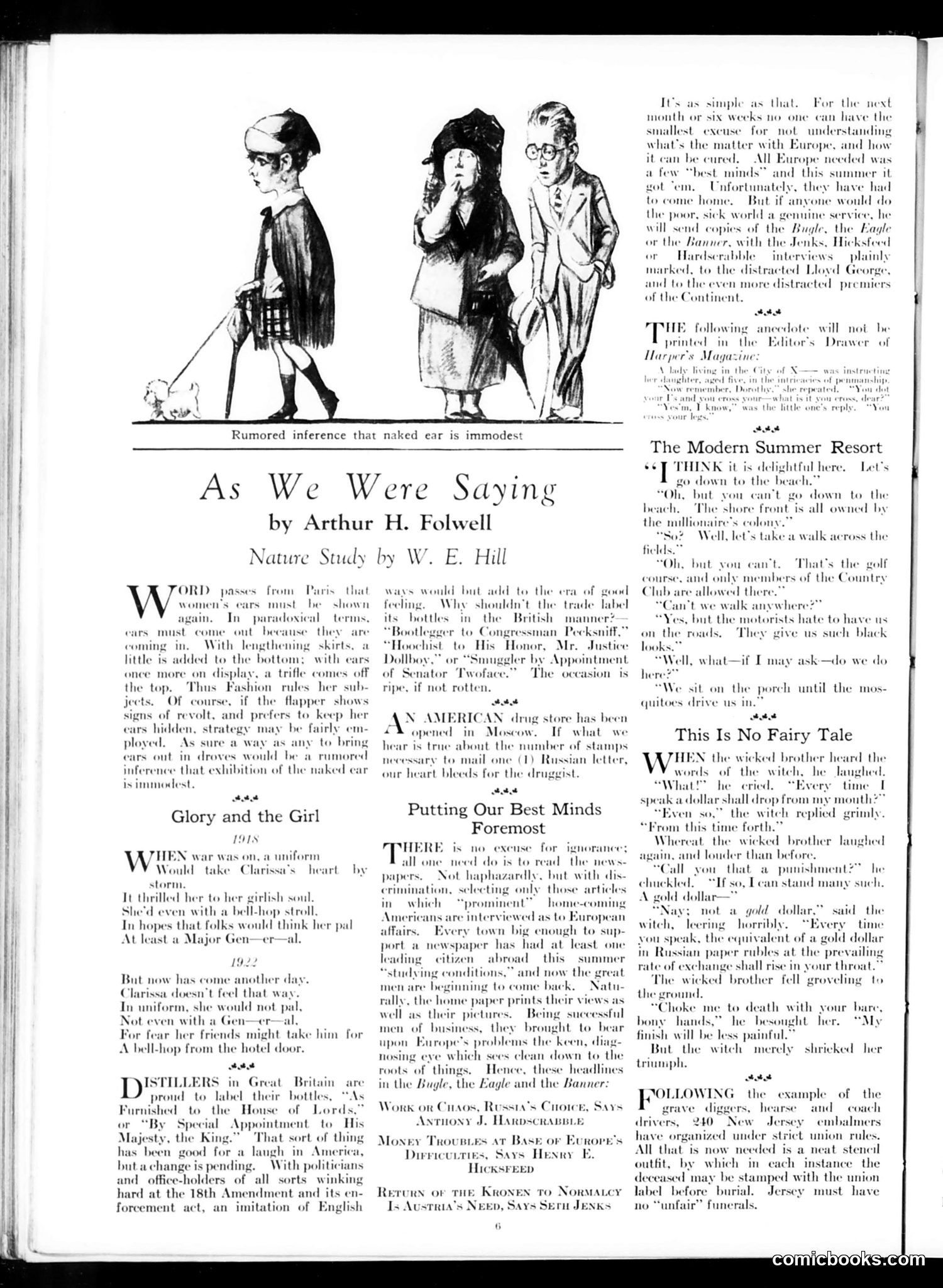 Judge — August 12, 1922 — page 8: Judge, 1922-08-12