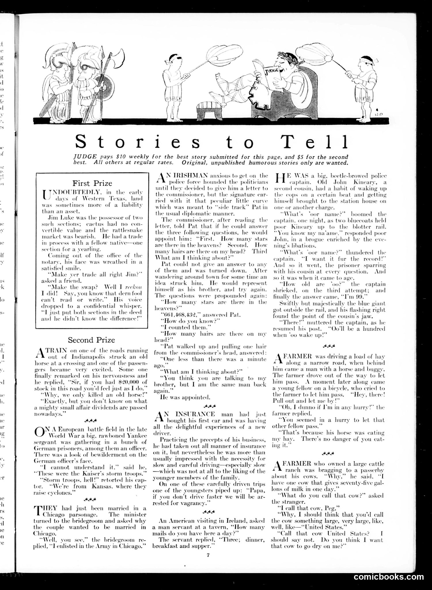 Judge — August 12, 1922 — page 9: Judge, 1922-08-12