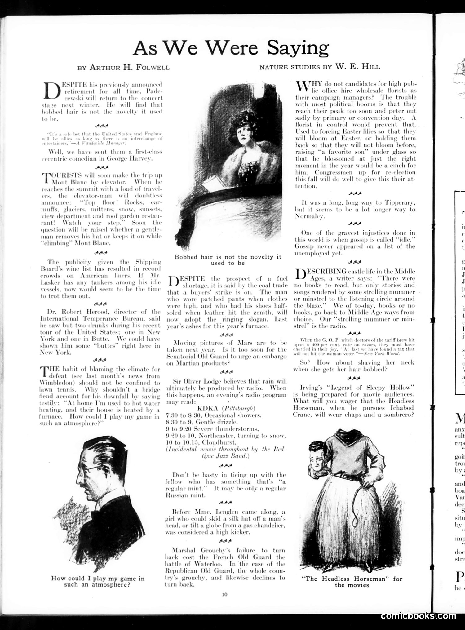Judge — August 19, 1922 — page 12: Judge, 1922-08-19