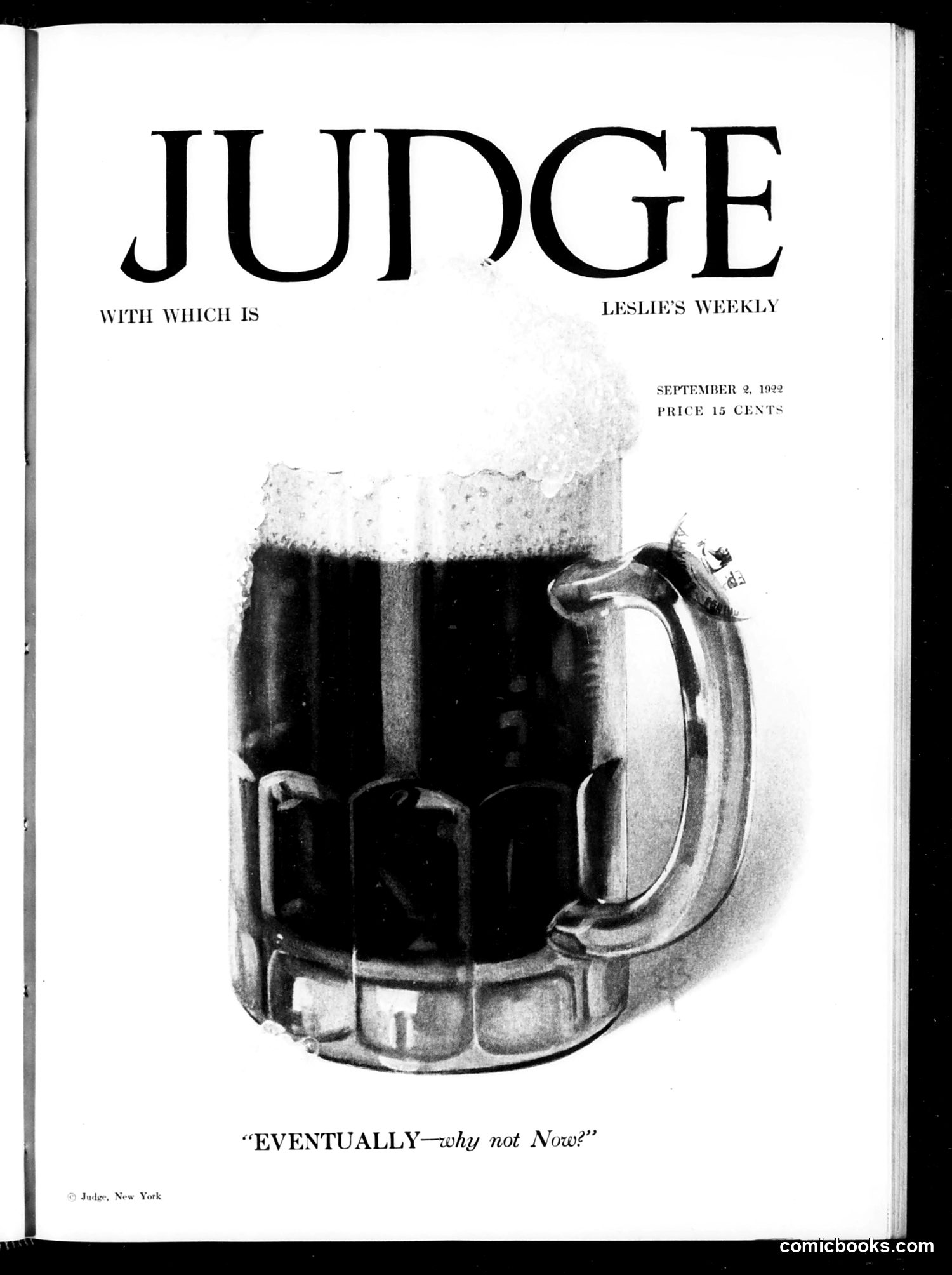 Judge — September 2, 1922 — page 1: Judge, 1922-09-02