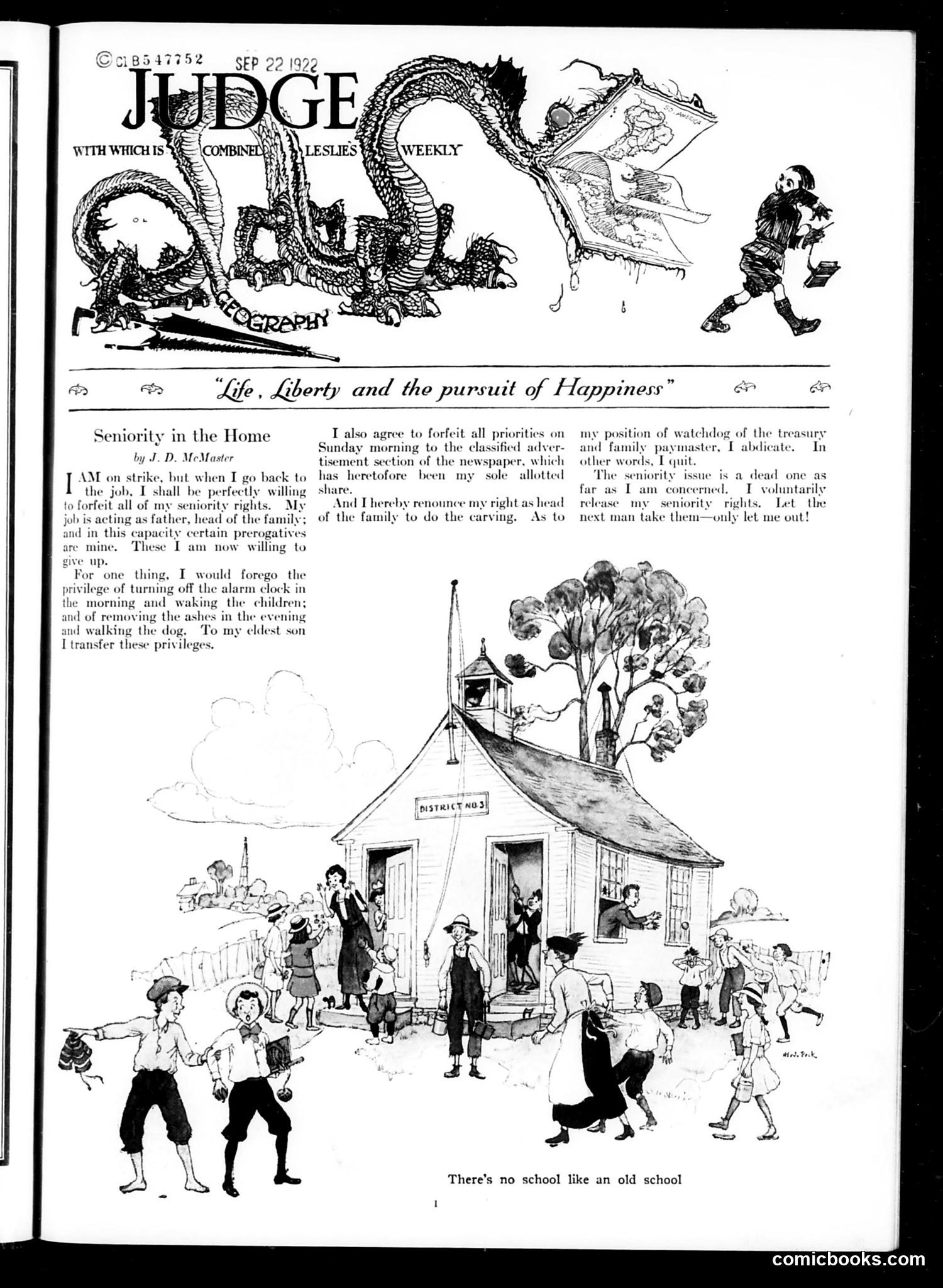 Judge — September 23, 1922 — page 3: Judge, 1922-09-23