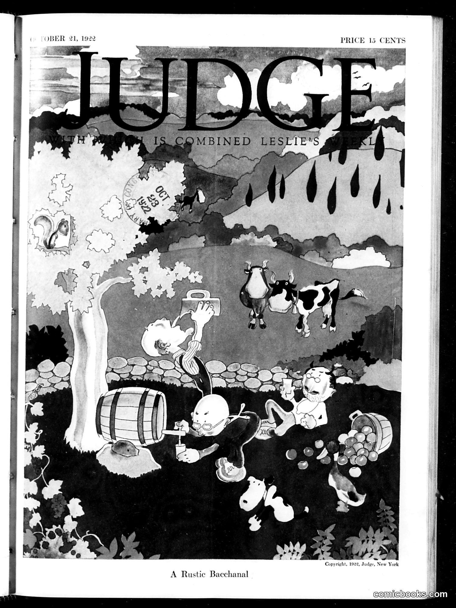 Judge — October 21, 1922 — page 1: Judge, 1922-10-21