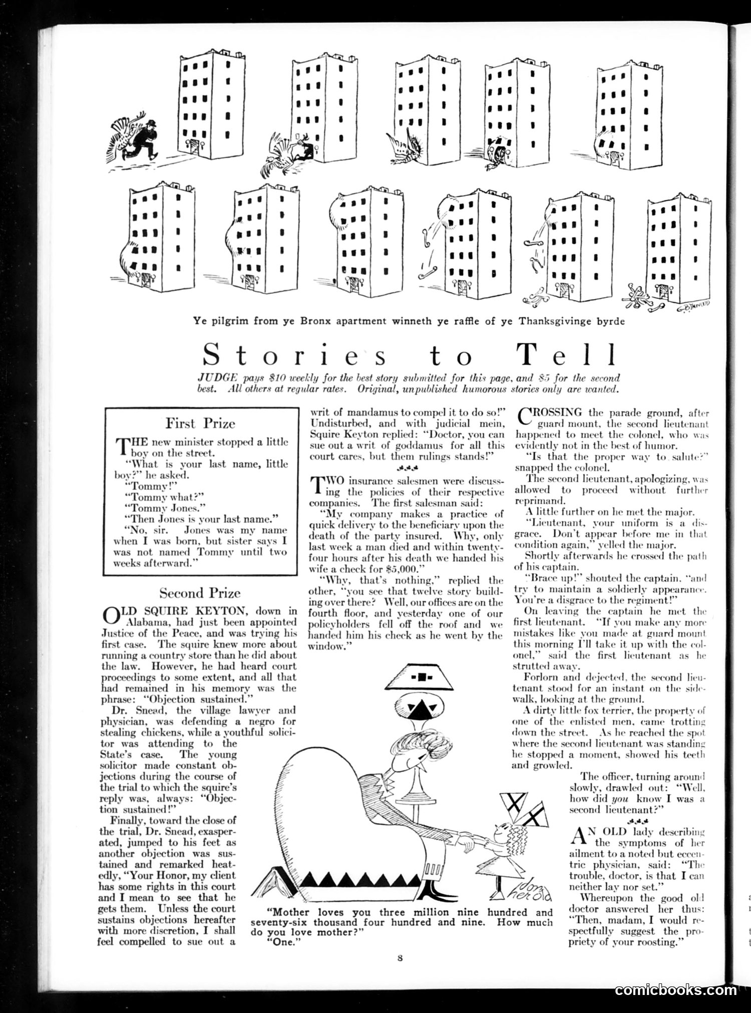 Judge — November 11, 1922 — page 10: Judge, 1922-11-11