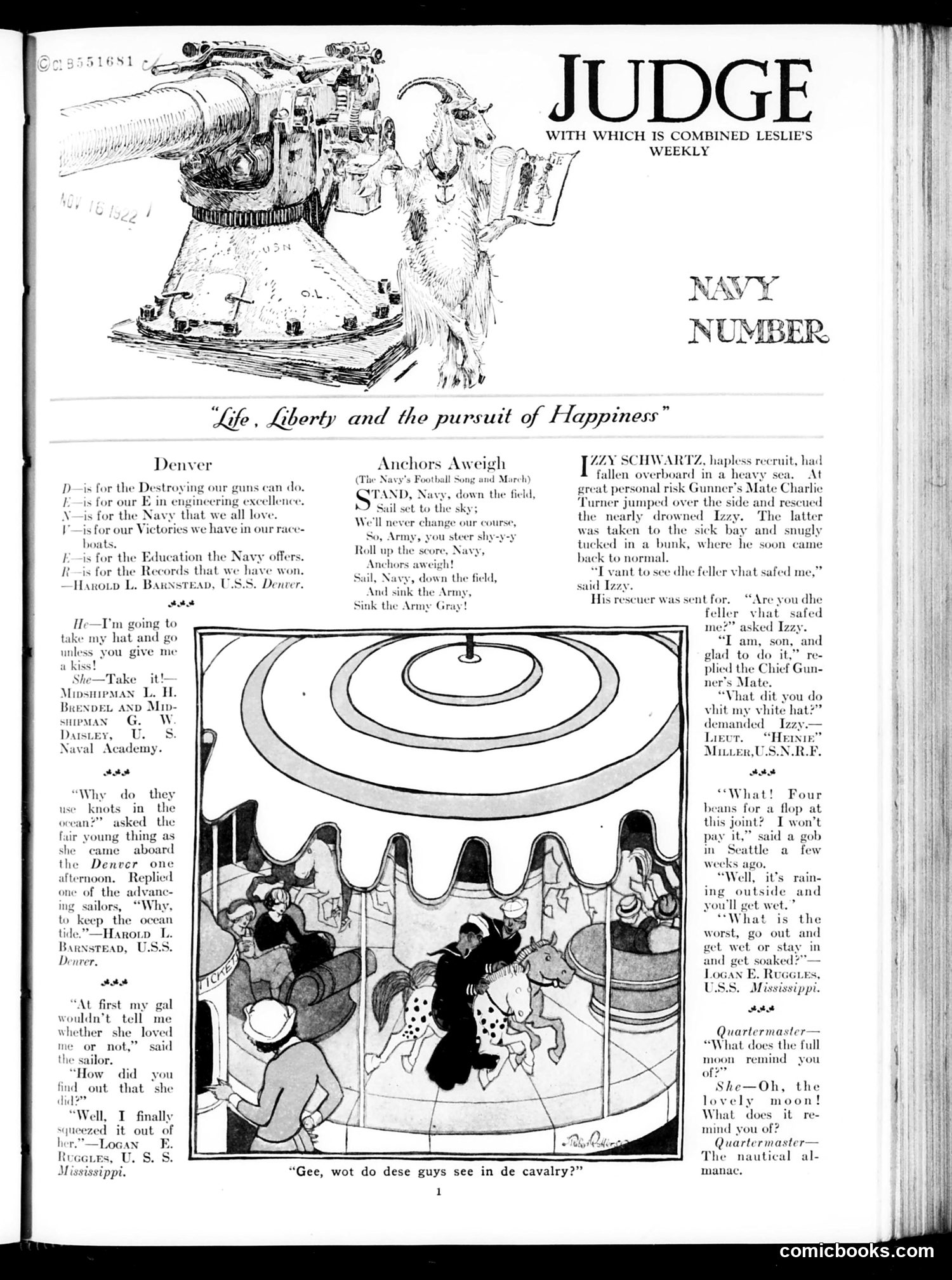 Judge — November 18, 1922 — page 3: Judge, 1922-11-18