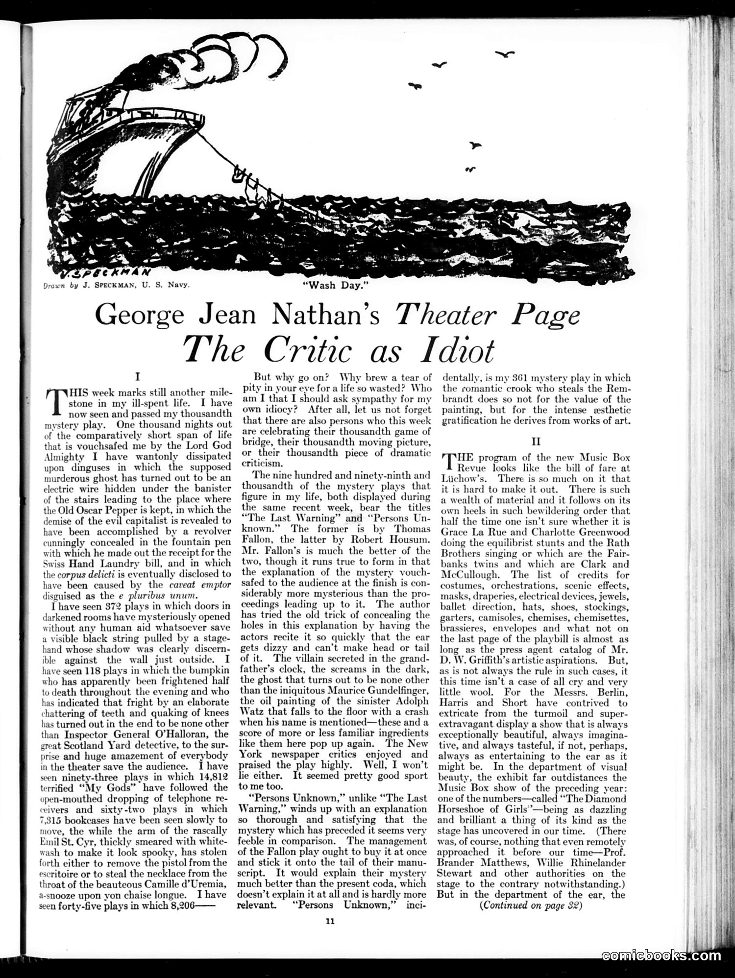 Judge — November 18, 1922 — page 13: Judge, 1922-11-18