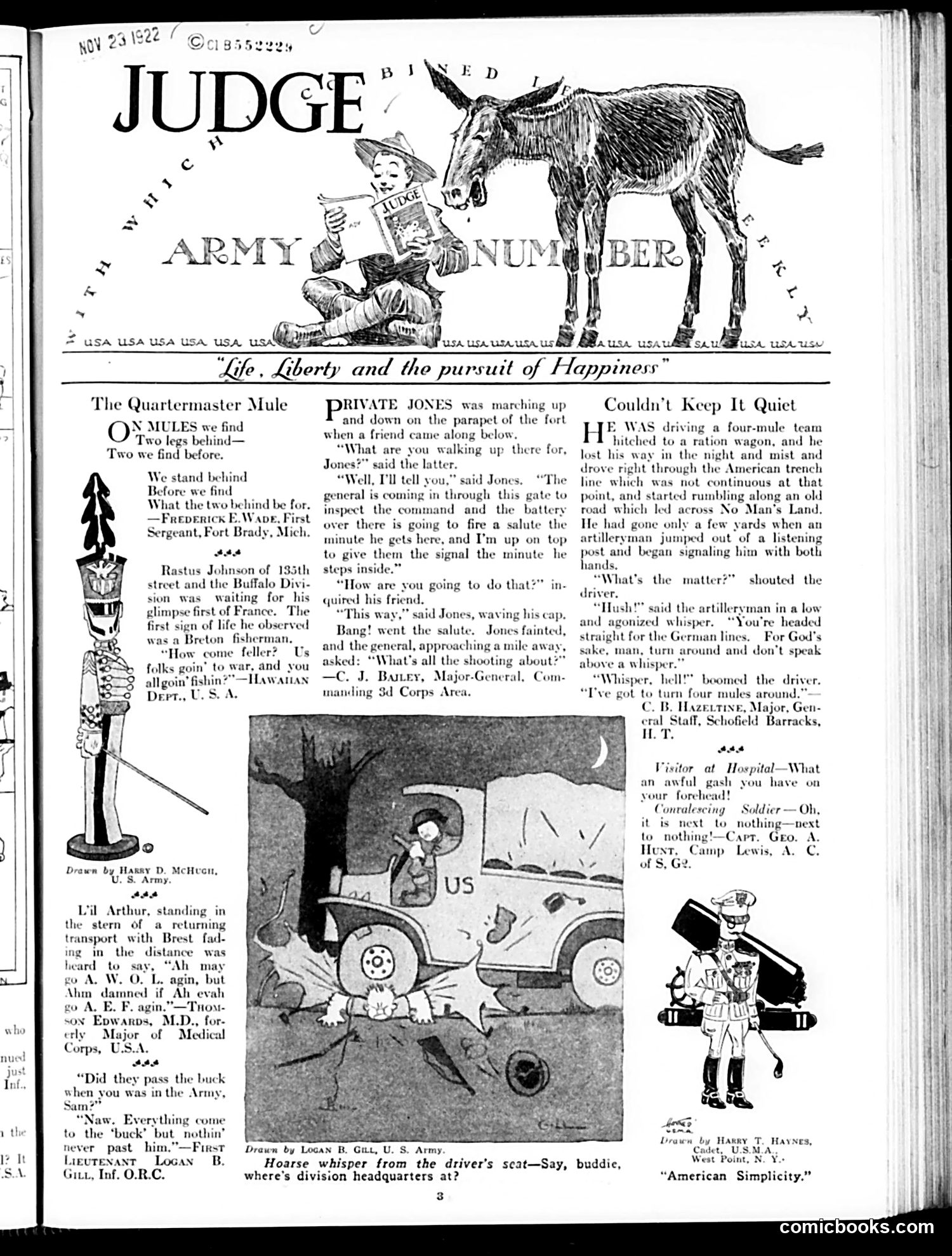 Judge — November 25, 1922 — page 5: Judge, 1922-11-25