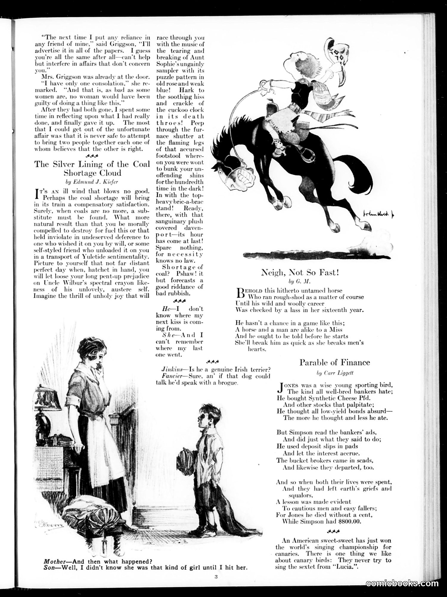 Judge — January 20, 1923 — page 5: Judge, 1923-01-20