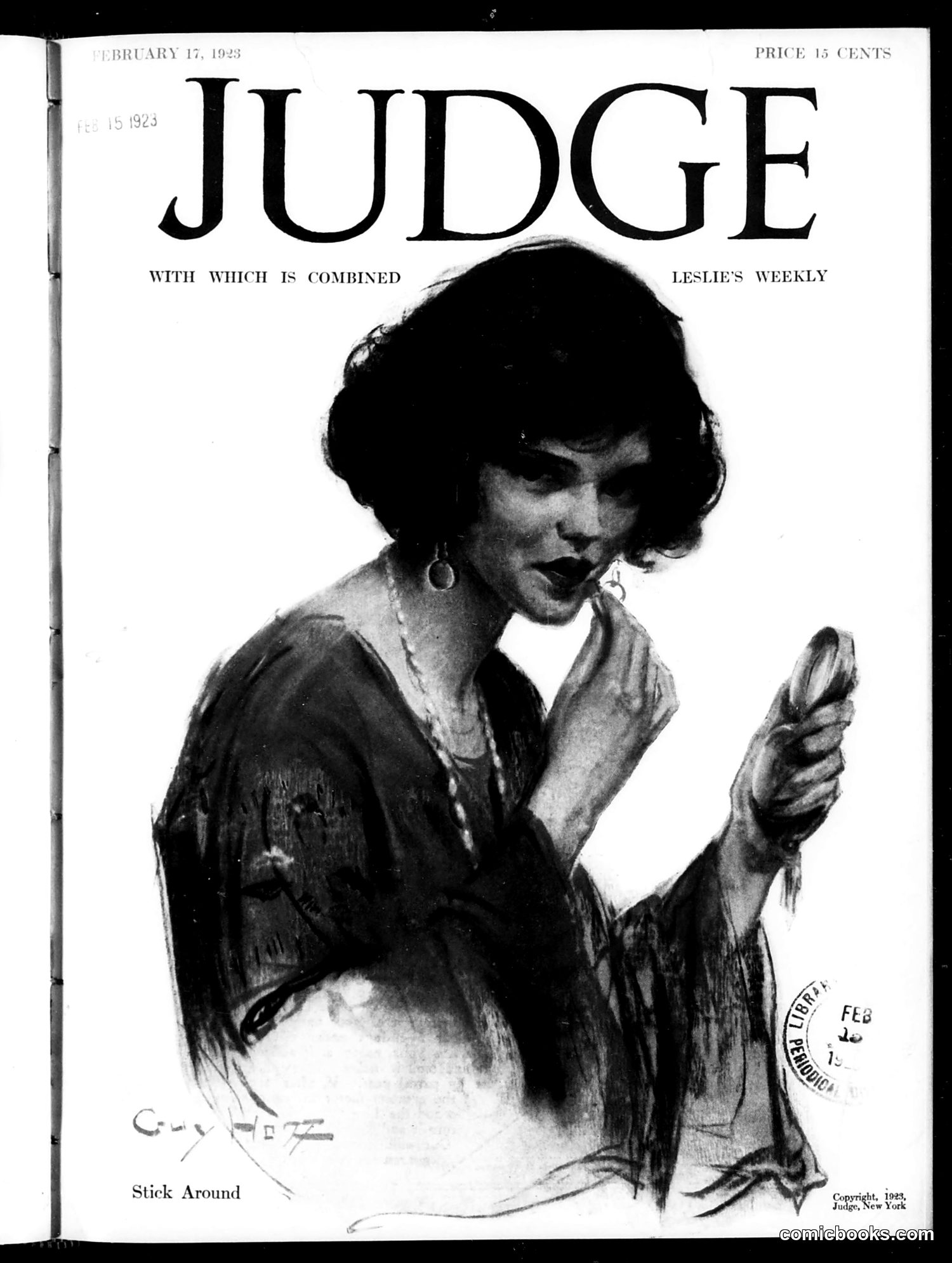 Judge — February 17, 1923 — page 1: Judge, 1923-02-17