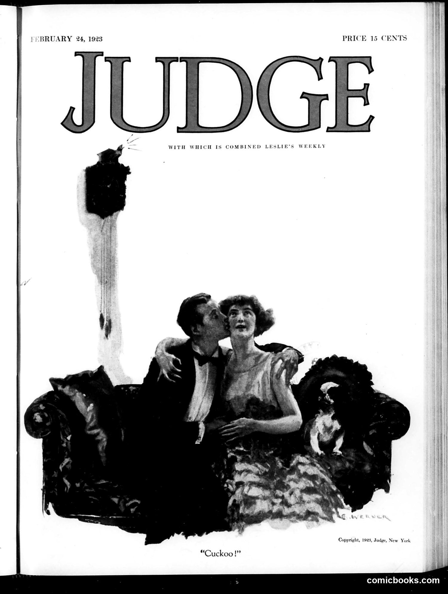 Judge — February 24, 1923 — page 1: Judge, 1923-02-24