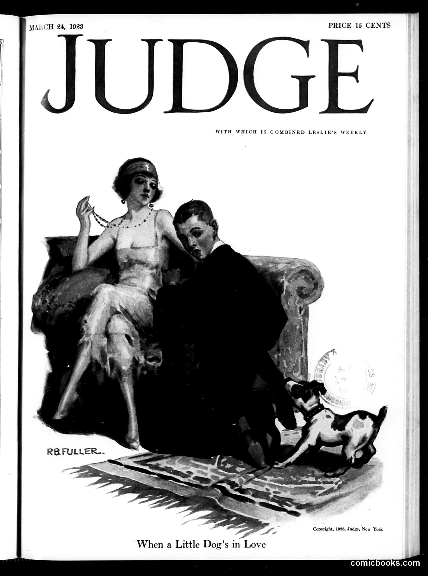Judge — March 24, 1923 — page 1: Judge, 1923-03-24