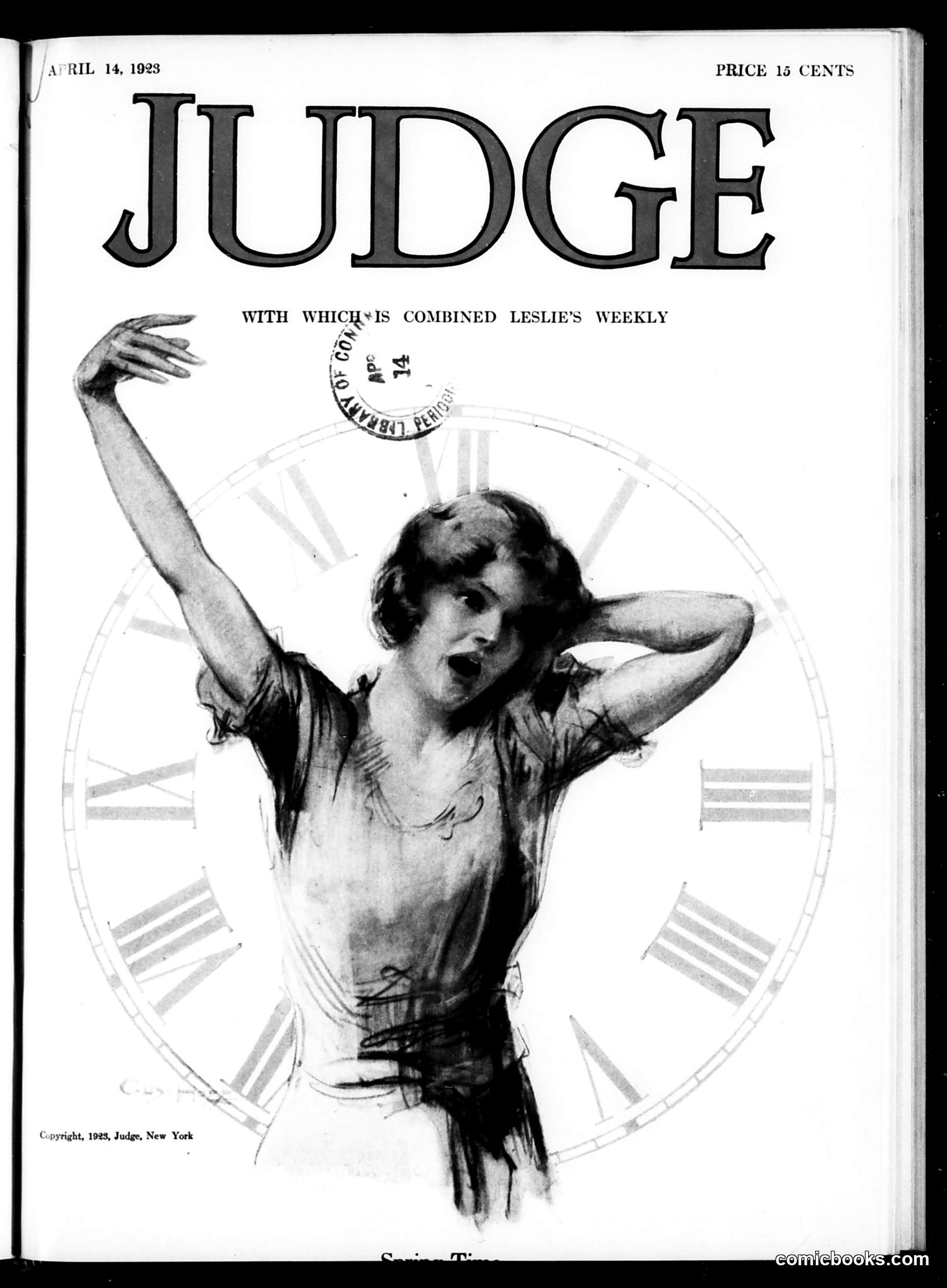 Judge — April 14, 1923 — page 1: Judge, 1923-04-14