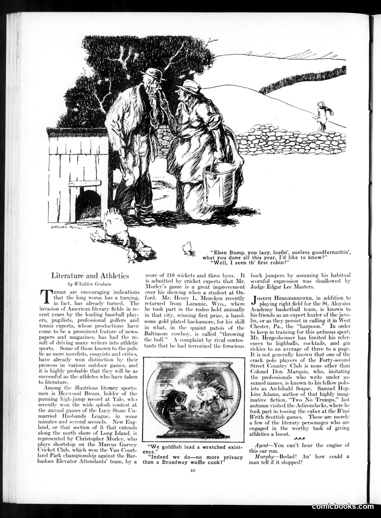 Judge — April 21, 1923 — page 12: Judge, 1923-04-21