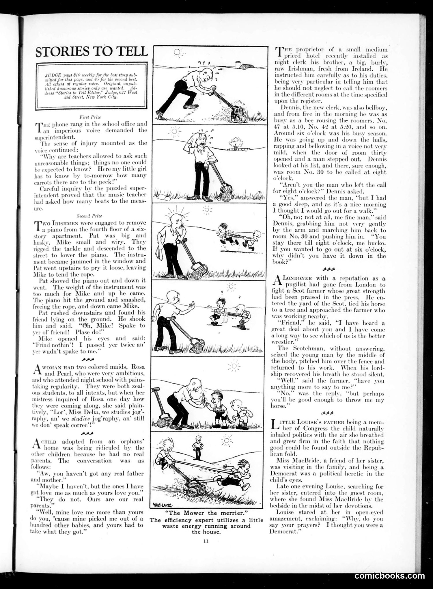 Judge — April 21, 1923 — page 13: Judge, 1923-04-21