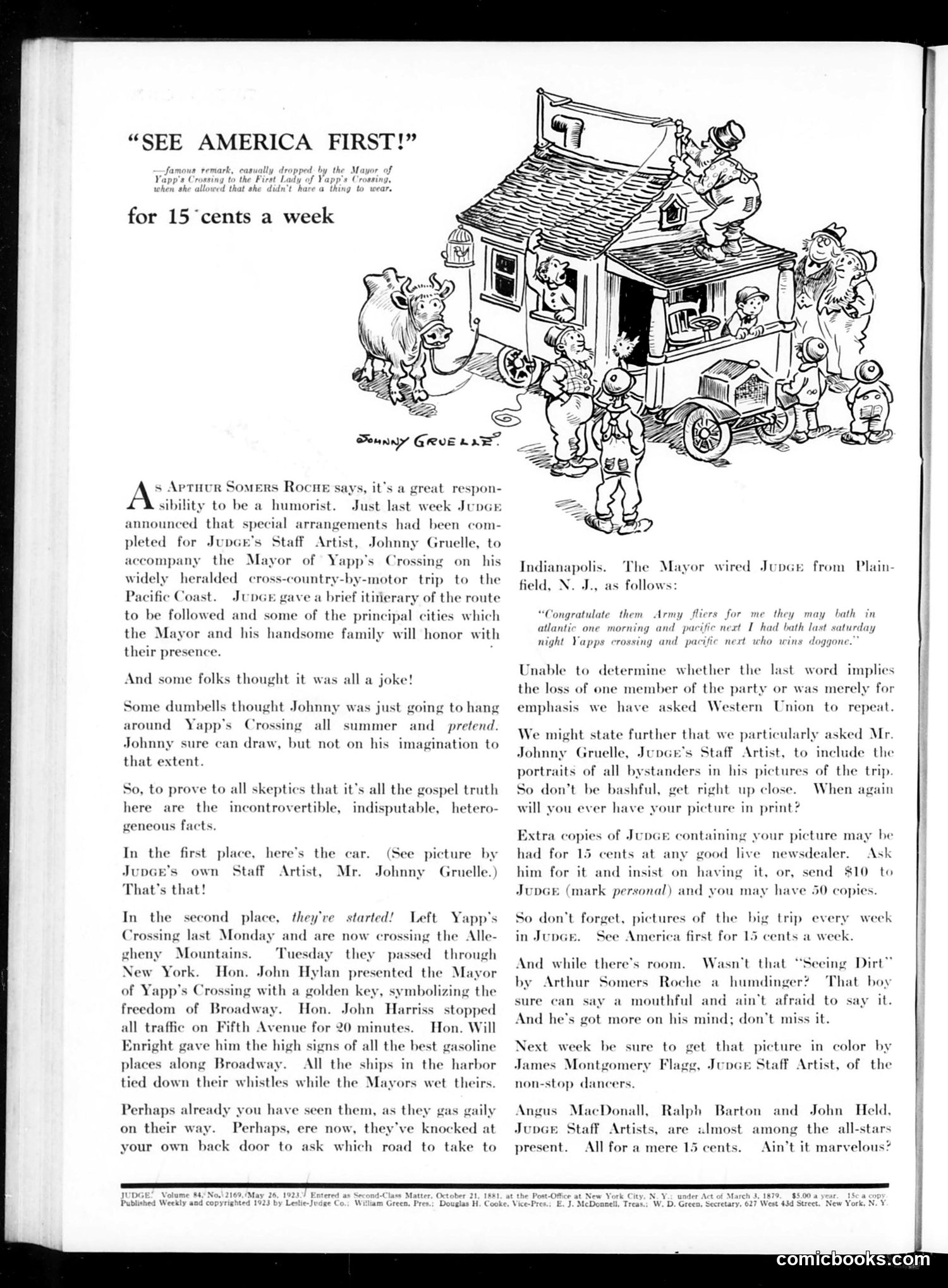 Judge — May 26, 1923 — page 2: Judge, 1923-05-26