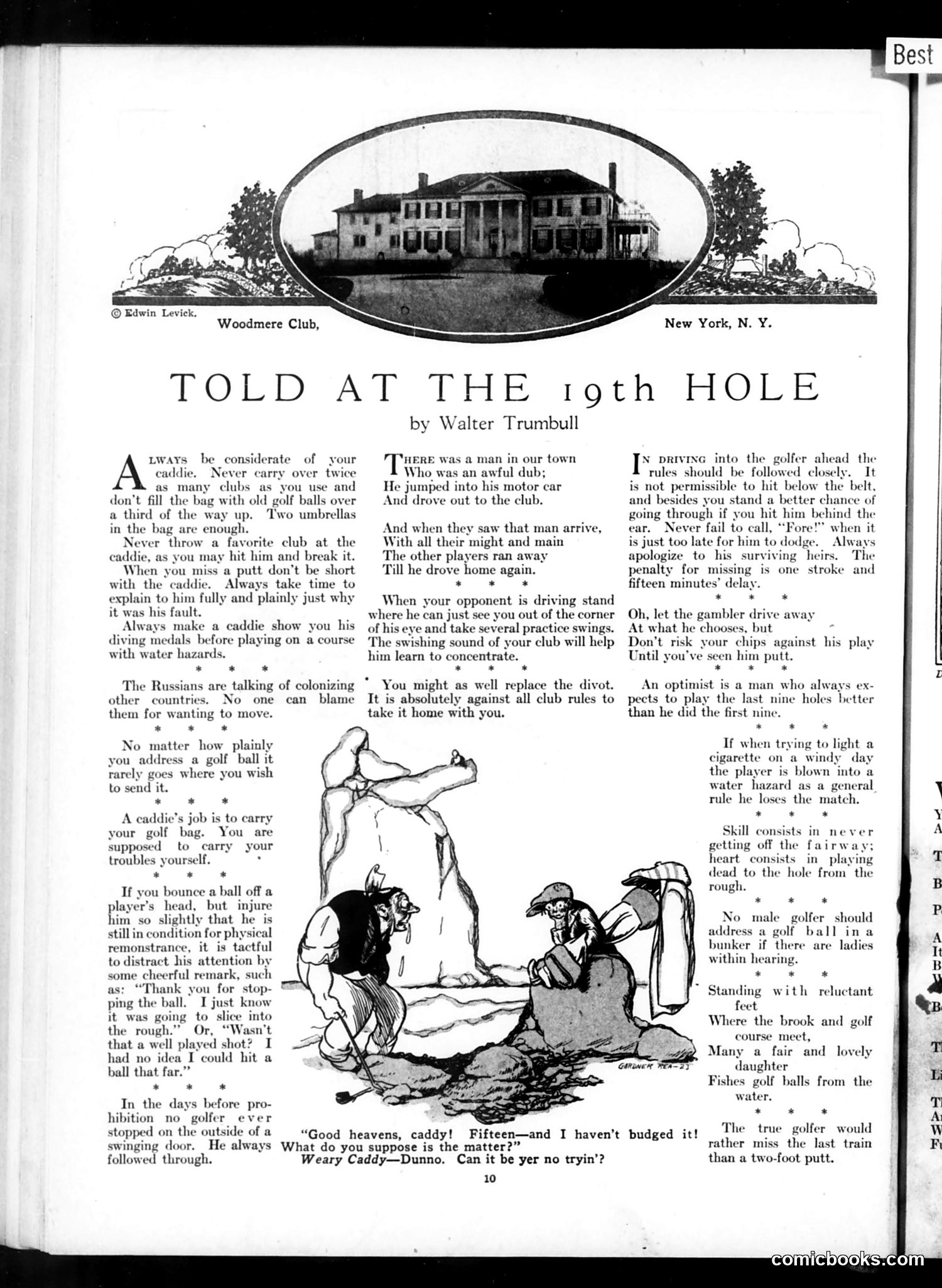 Judge — June 9, 1923 — page 12: Judge, 1923-06-09
