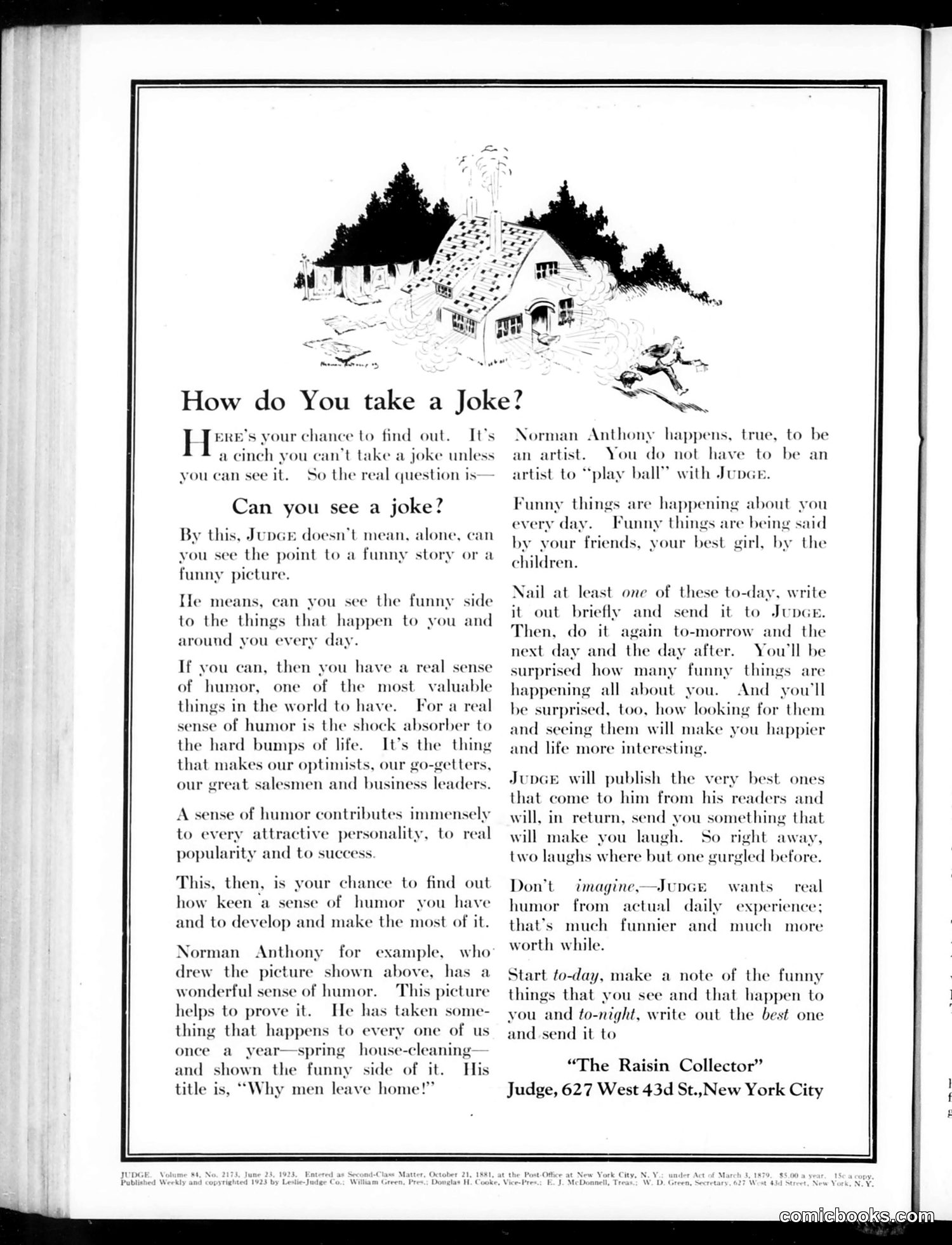 Judge — June 23, 1923 — page 2: Judge, 1923-06-23