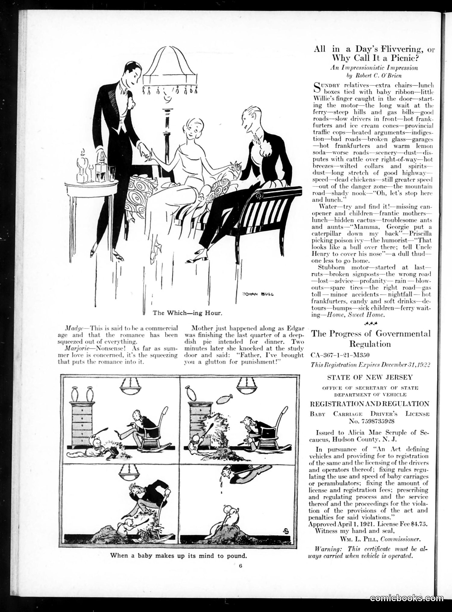 Judge — June 23, 1923 — page 8: Judge, 1923-06-23