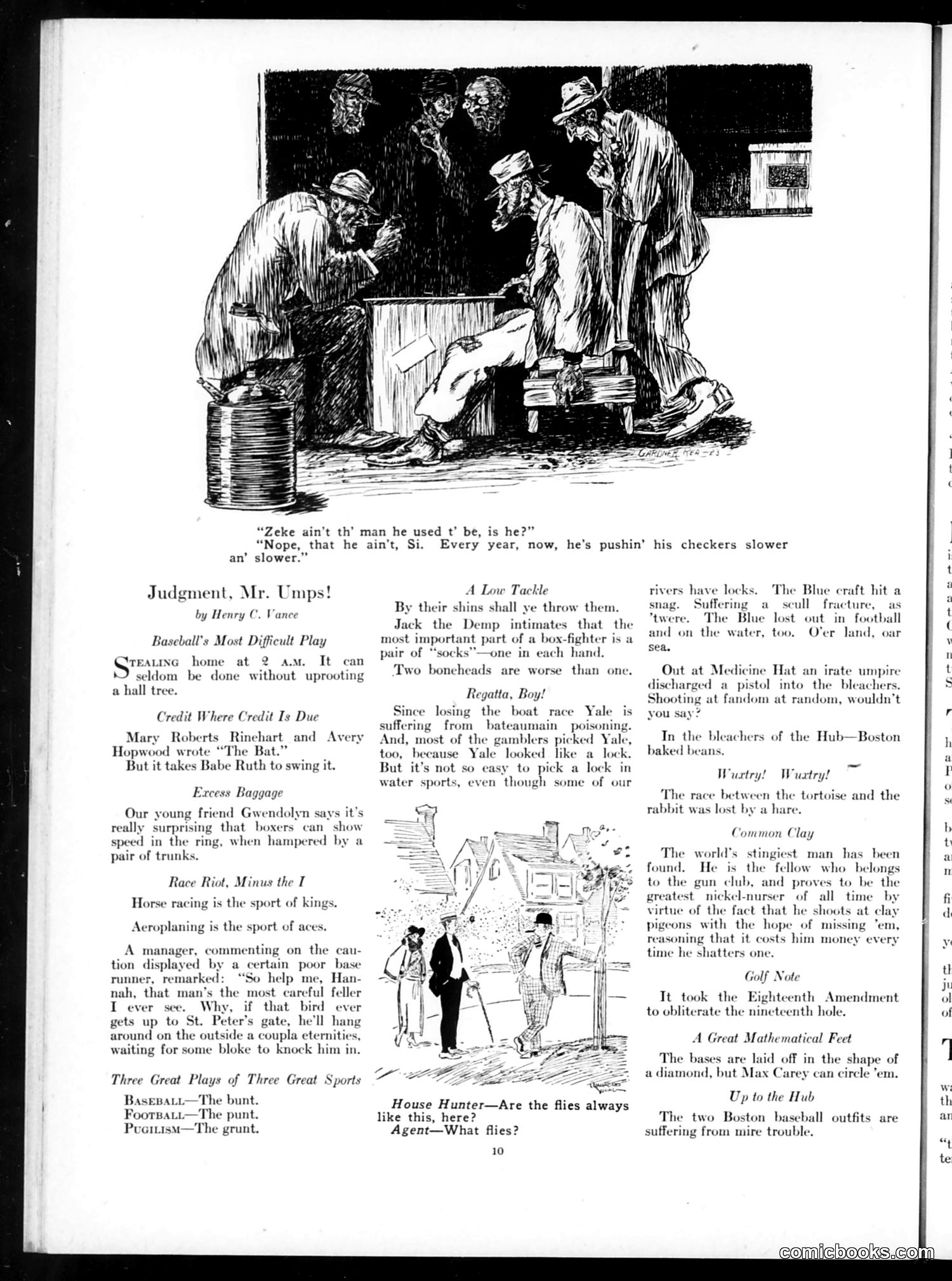 Judge — June 23, 1923 — page 12: Judge, 1923-06-23