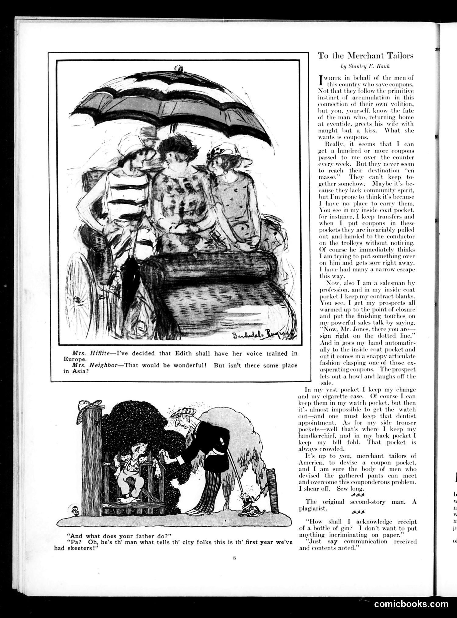 Judge — July 7, 1923 — page 10: Judge, 1923-07-07