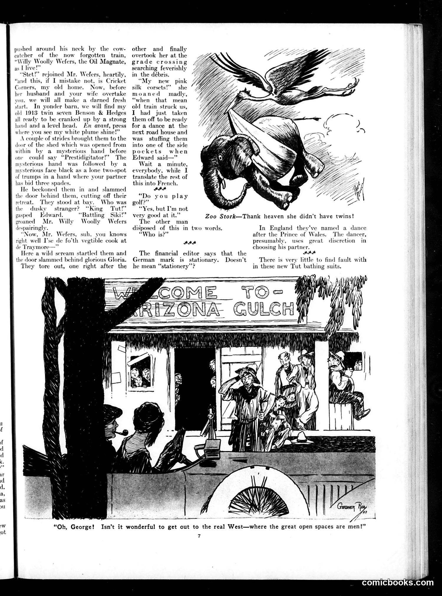Judge — July 21, 1923 — page 9: Judge, 1923-07-21