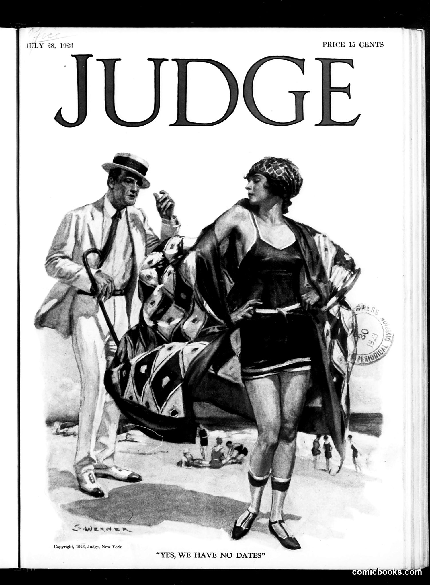 Judge — July 28, 1923 — page 1: Judge, 1923-07-28