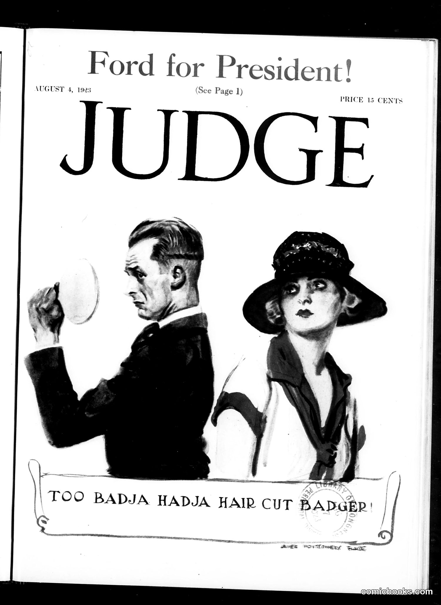 Judge — August 4, 1923 — page 1: Judge, 1923-08-04