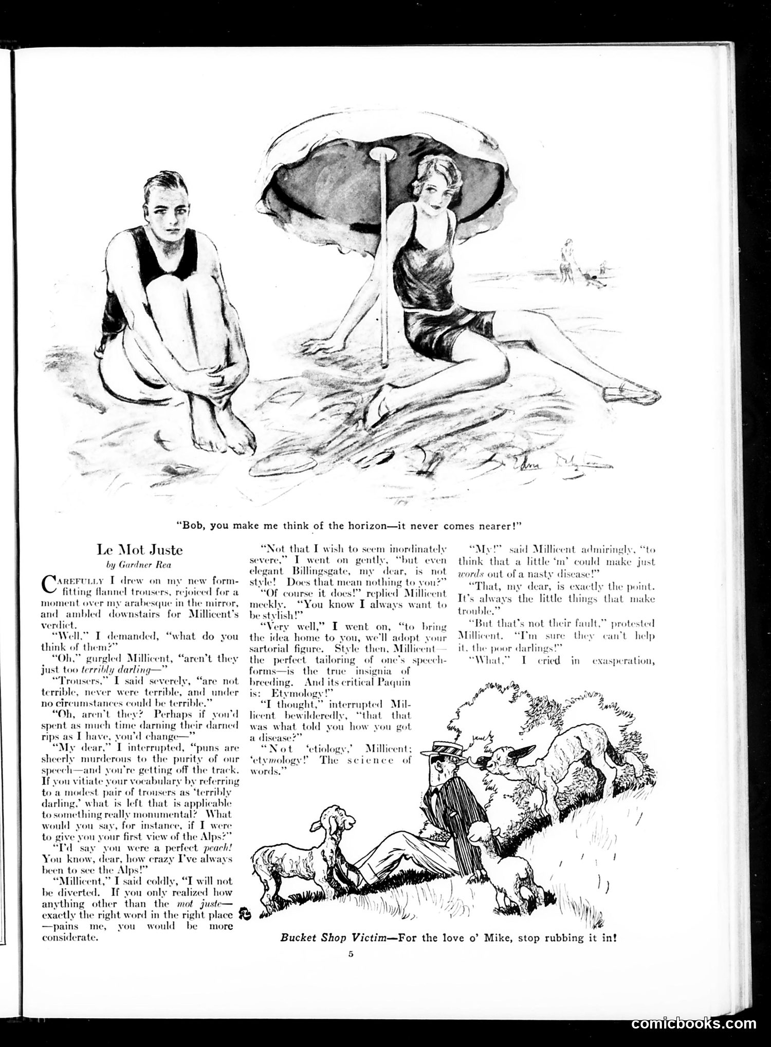 Judge — August 4, 1923 — page 7: Judge, 1923-08-04