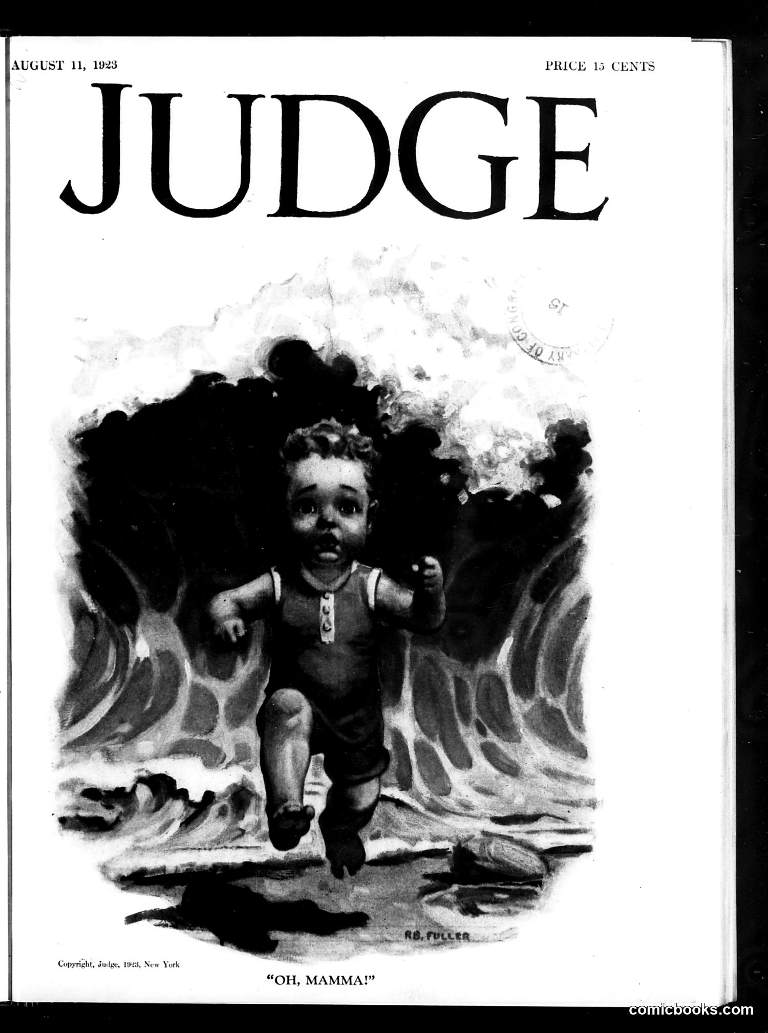 Judge — August 11, 1923 — page 1: Judge, 1923-08-11