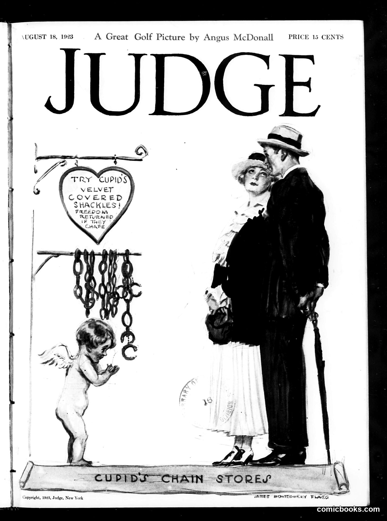 Judge — August 18, 1923 — page 1: Judge, 1923-08-18