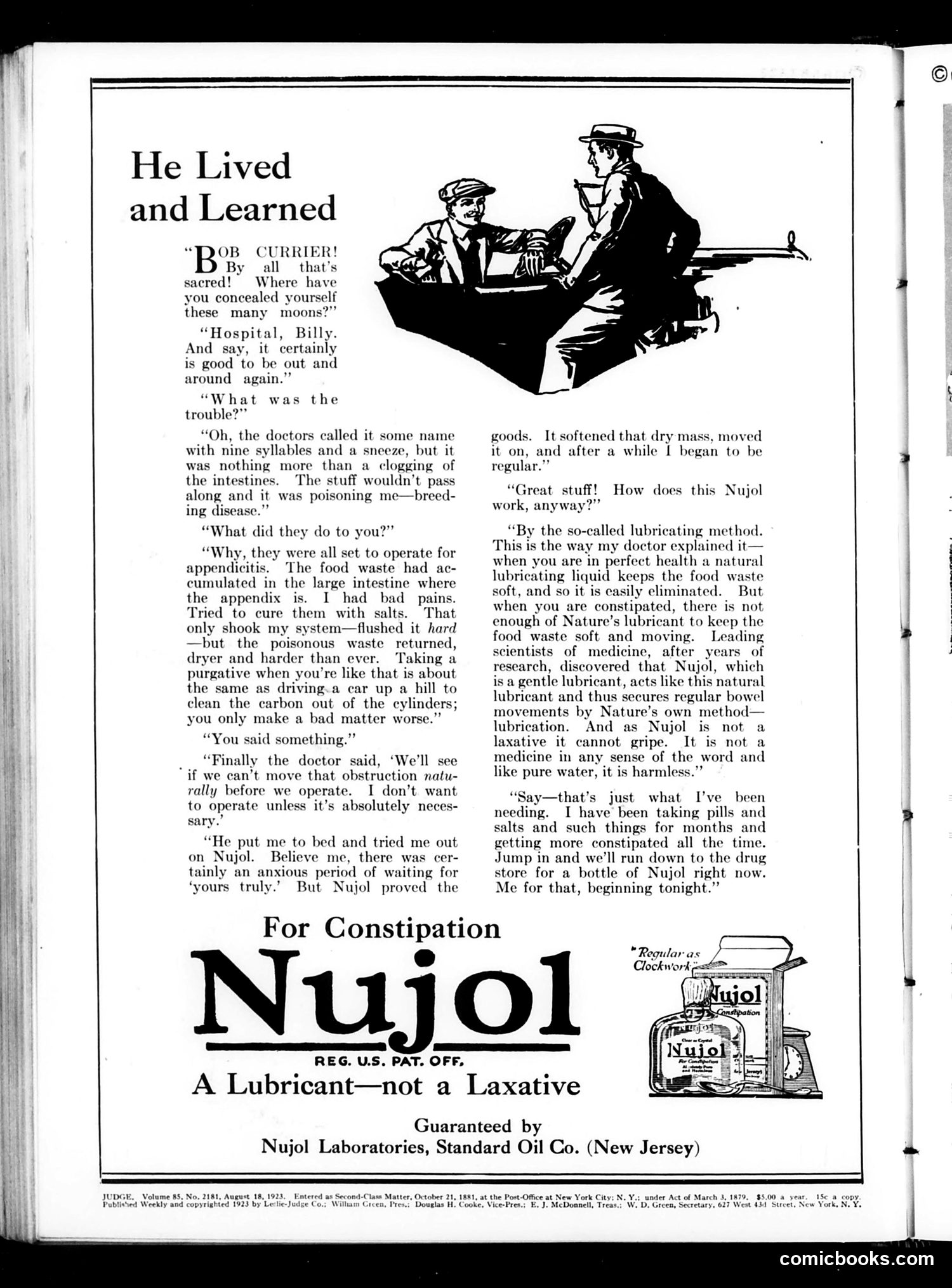 Judge — August 18, 1923 — page 2: Judge, 1923-08-18
