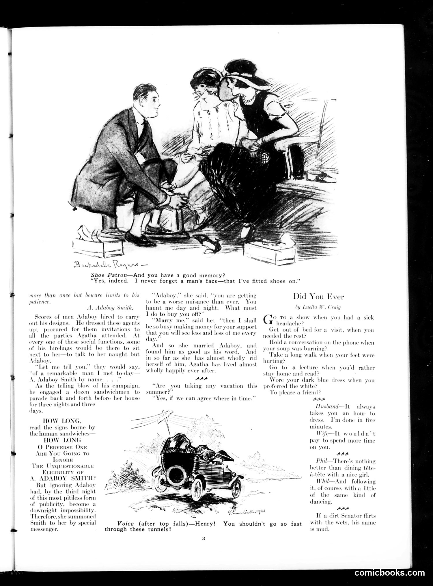 Judge — August 18, 1923 — page 5: Judge, 1923-08-18