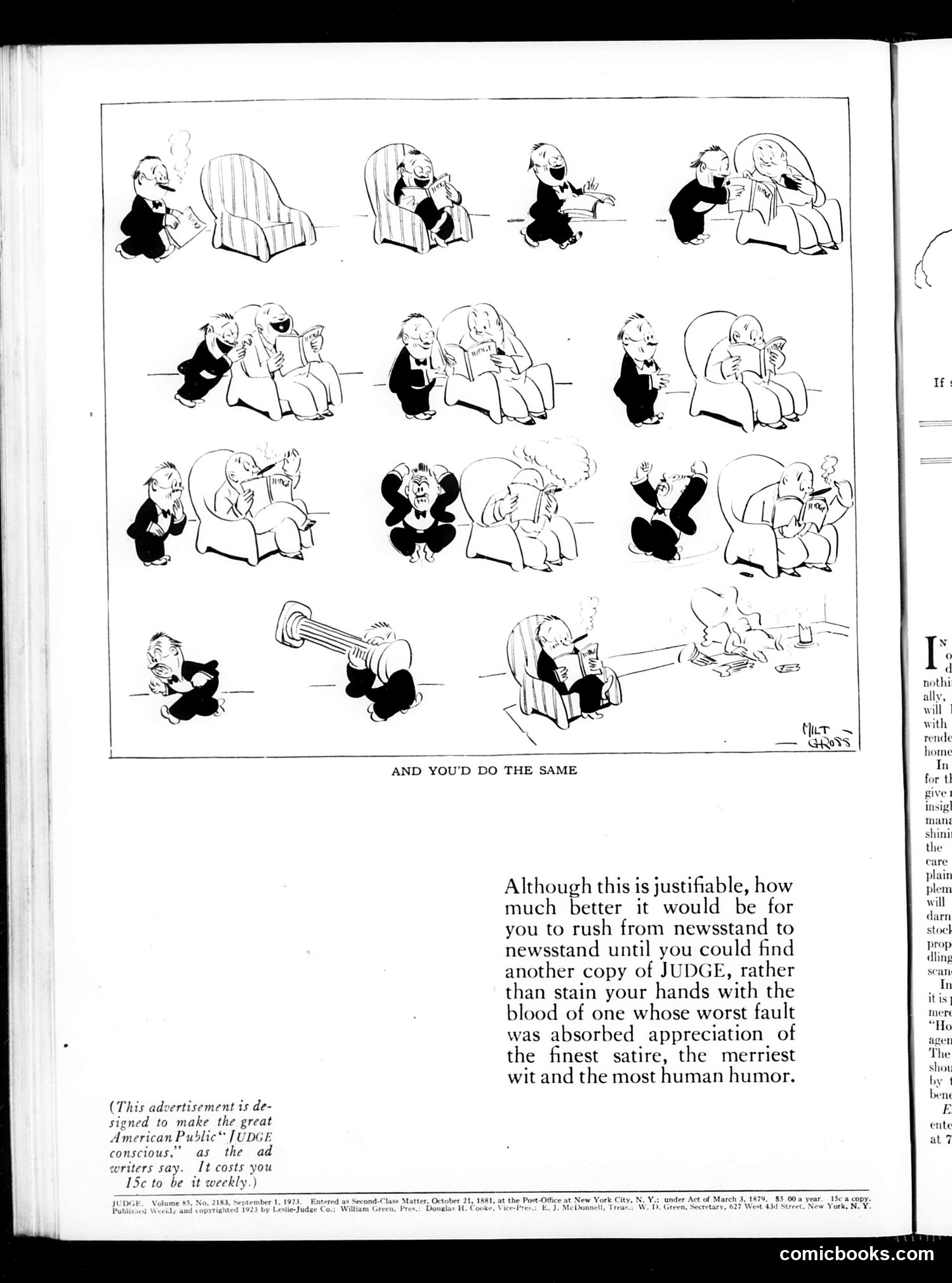 Judge — September 1, 1923 — page 2: Judge, 1923-09-01