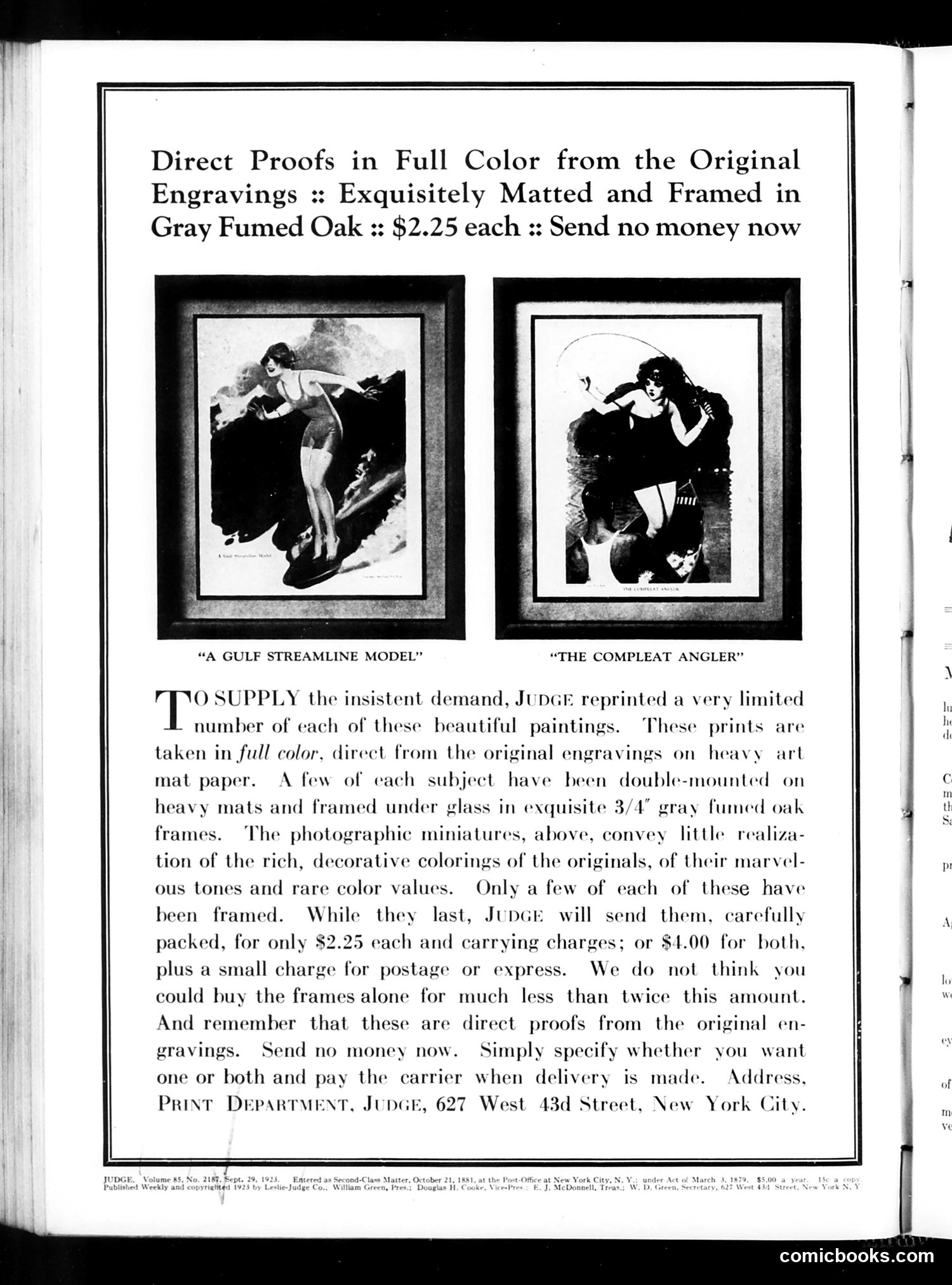 Judge — September 29, 1923 — page 2: Judge, 1923-09-29
