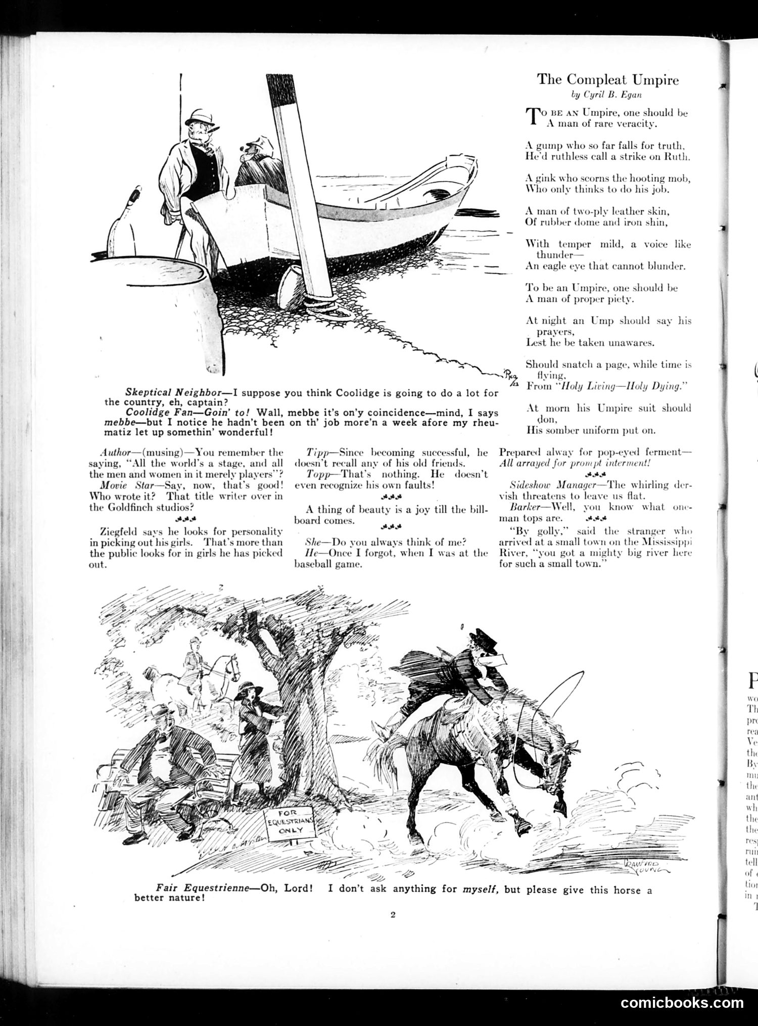 Judge — September 29, 1923 — page 4: Judge, 1923-09-29
