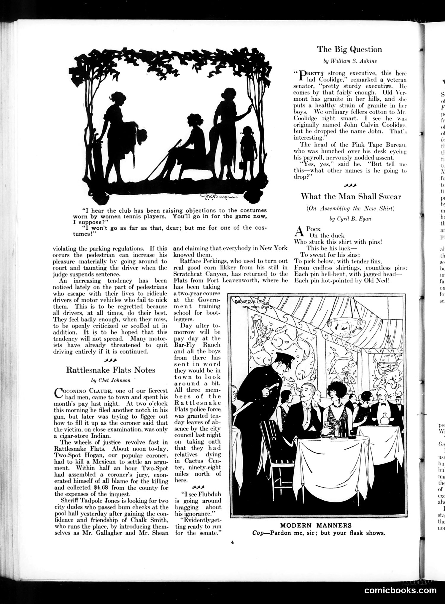 Judge — September 29, 1923 — page 6: Judge, 1923-09-29