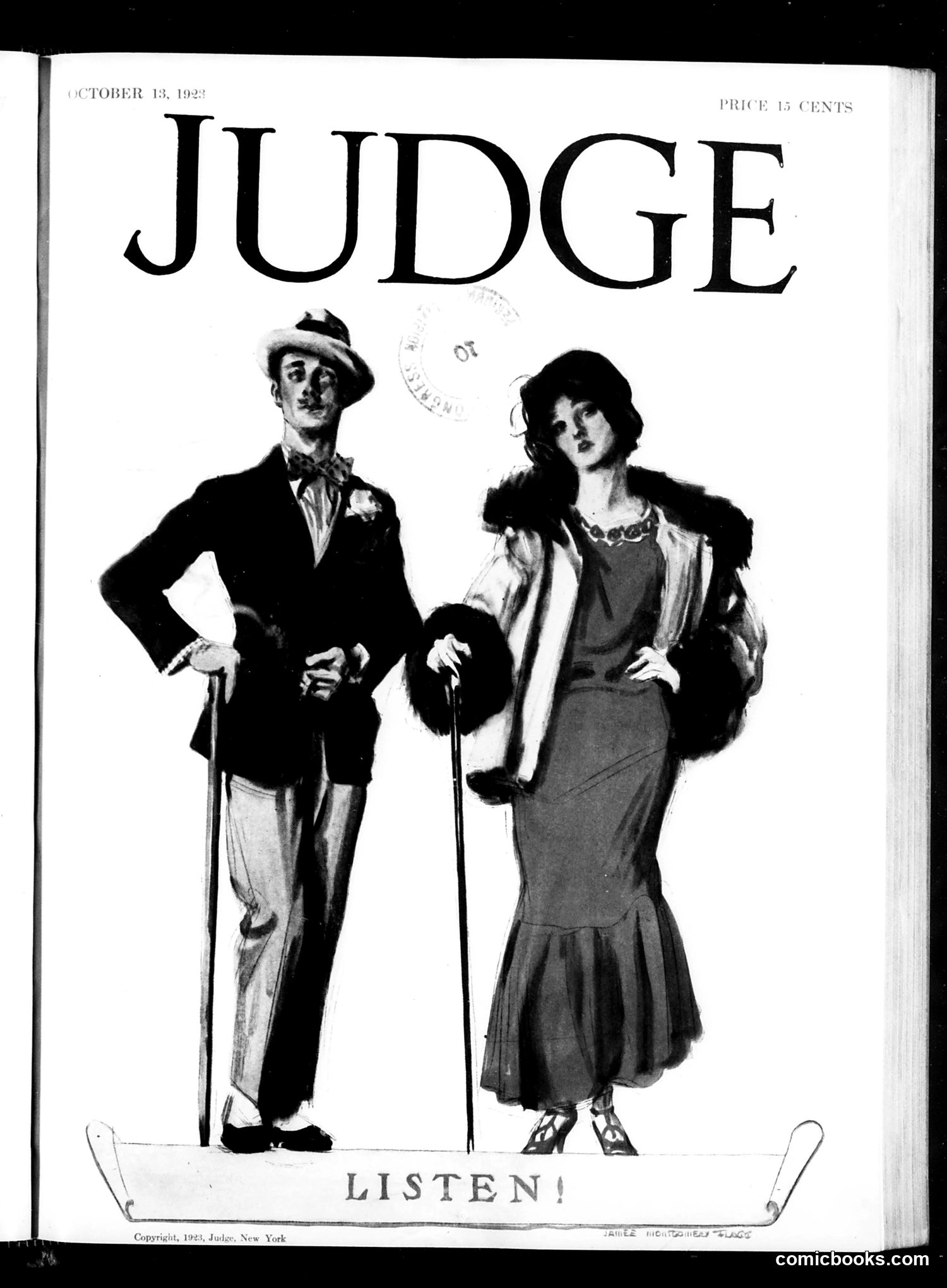 Judge — October 13, 1923 — page 1: Judge, 1923-10-13