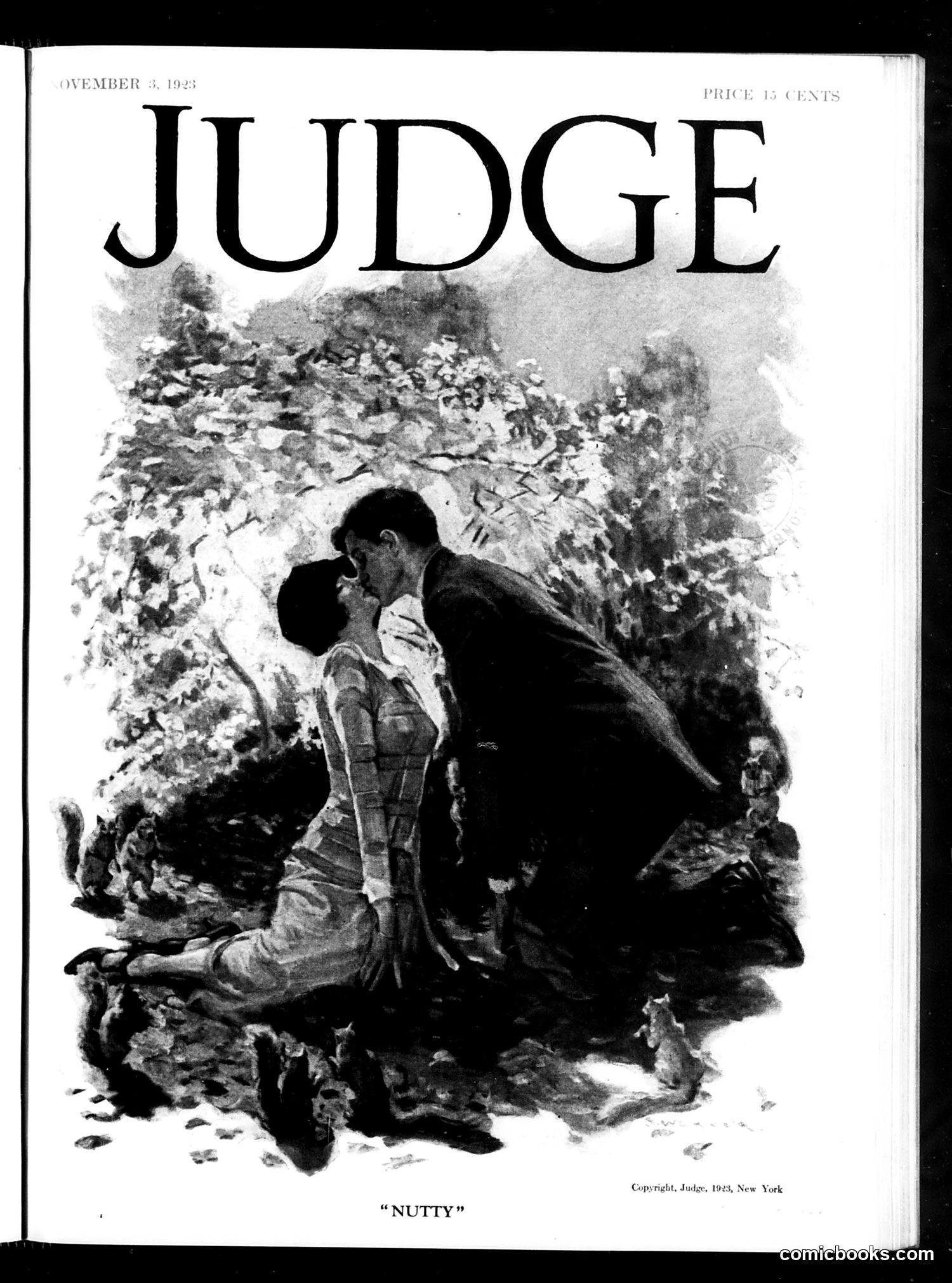 Judge — November 3, 1923 — page 1: Judge, 1923-11-03
