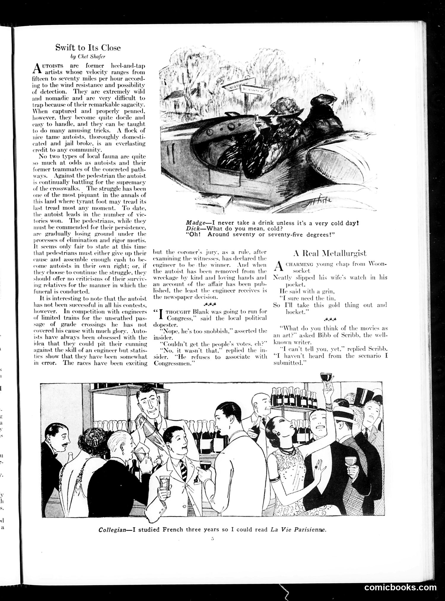 Judge — November 10, 1923 — page 7: Judge, 1923-11-10