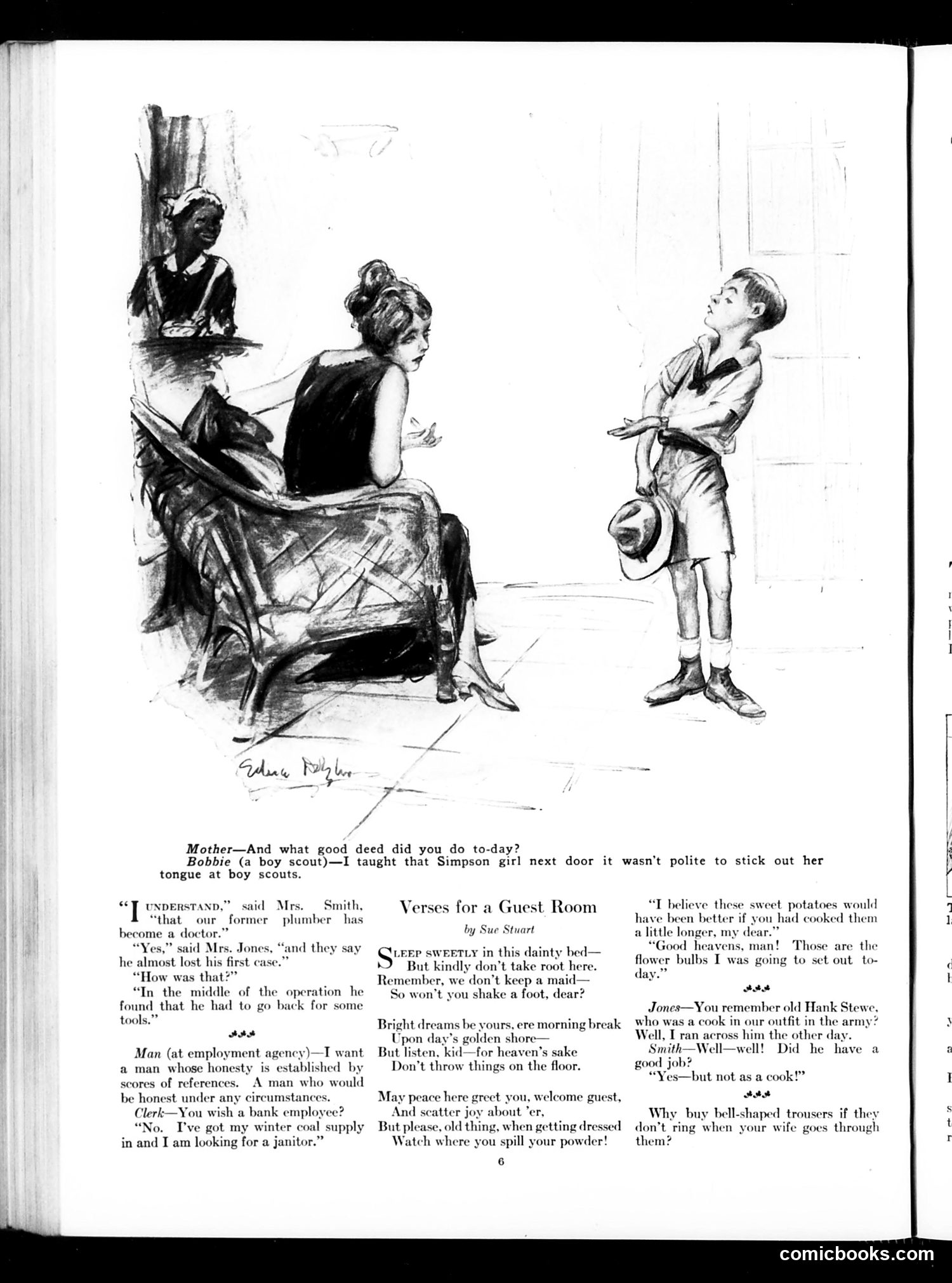Judge — November 10, 1923 — page 8: Judge, 1923-11-10