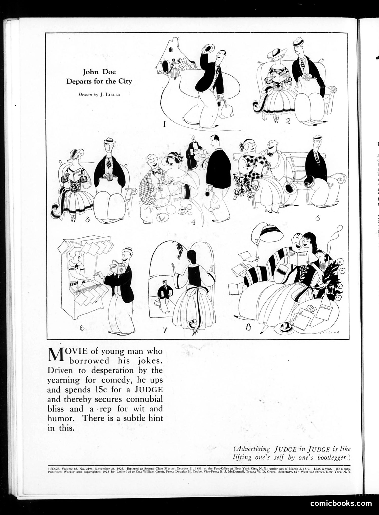Judge — November 24, 1923 — page 2: Judge, 1923-11-24
