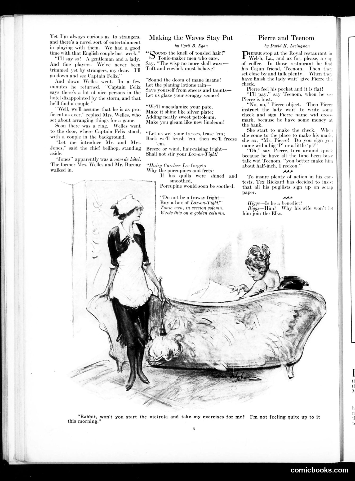 Judge — December 1, 1923 — page 8: Judge, 1923-12-01